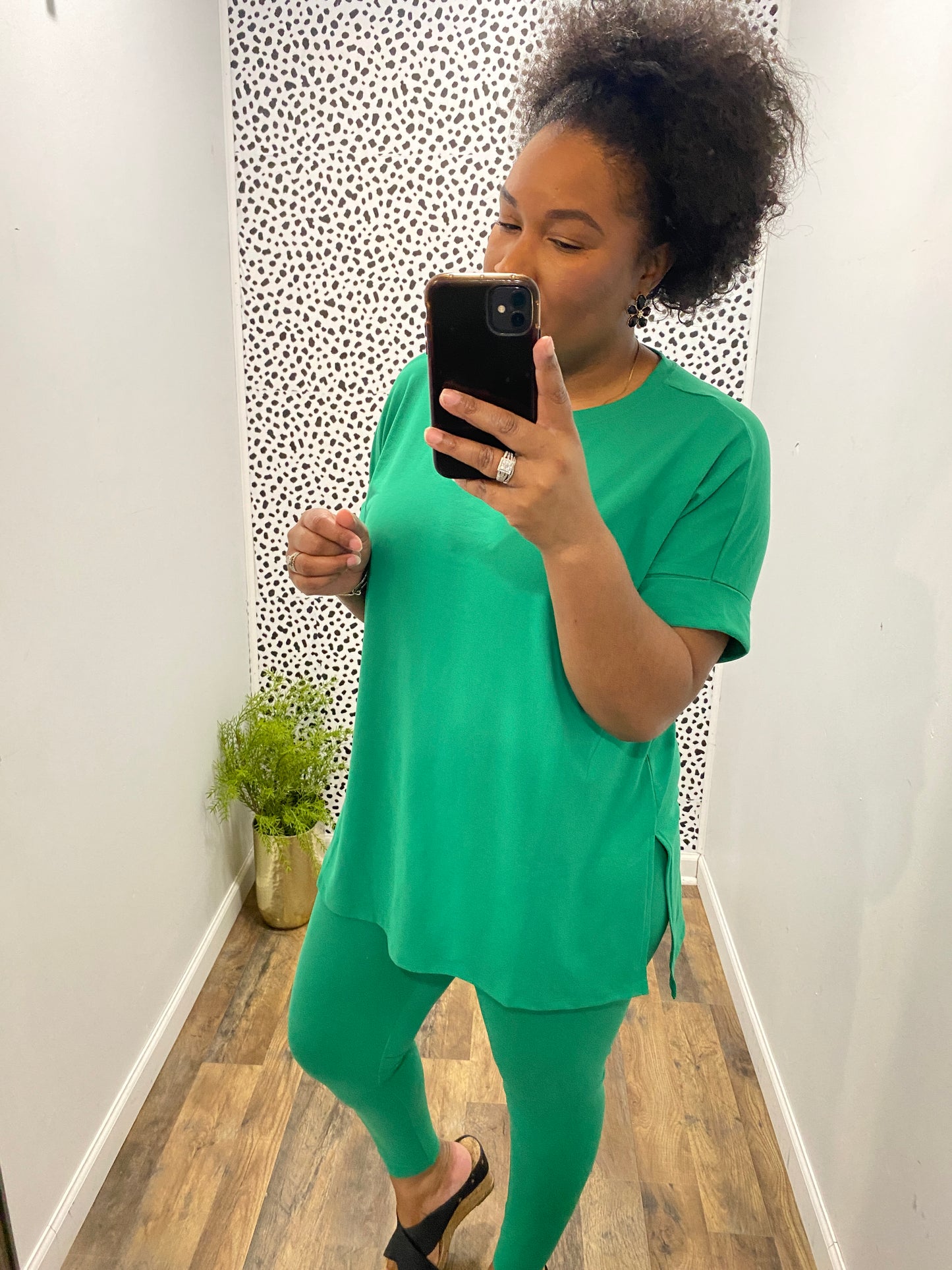 Kelly Green Lounge Set
