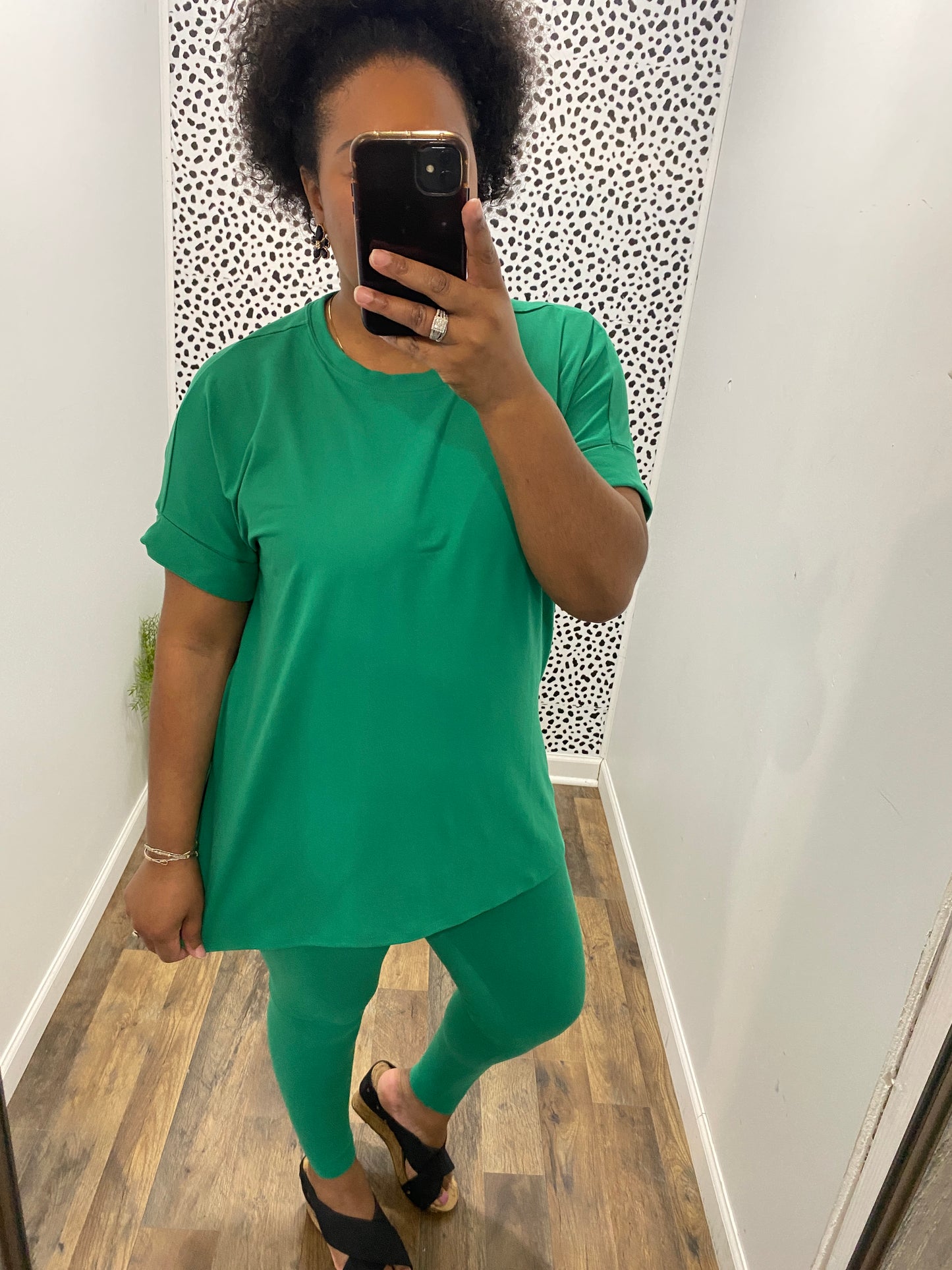 Kelly Green Lounge Set