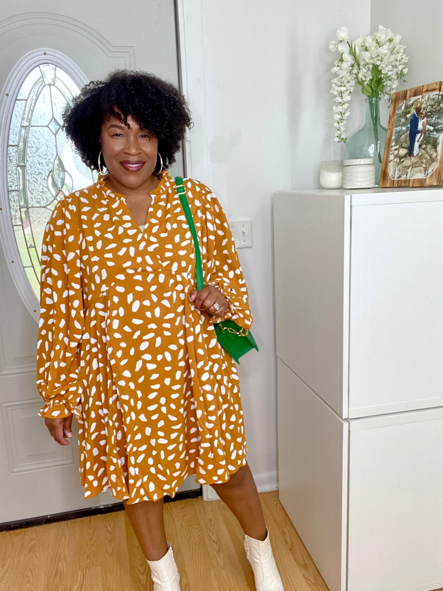 Mustard Animal Print