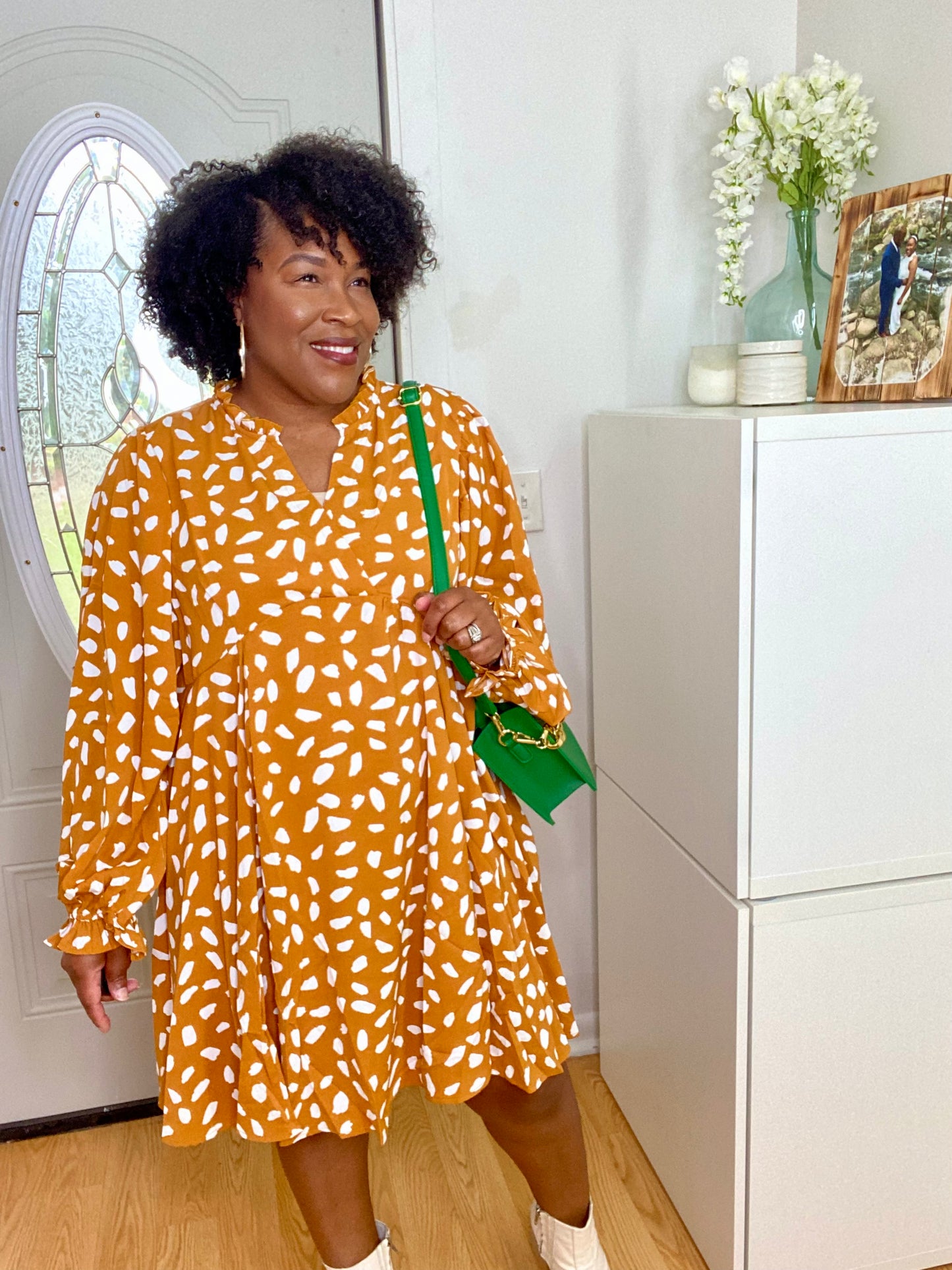 Mustard Animal Print