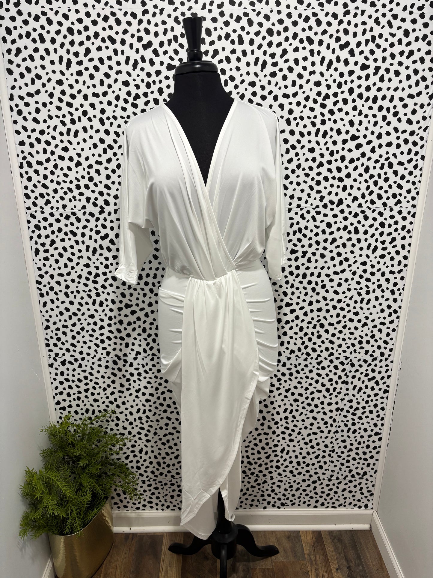 Ruched Bodycon Dress