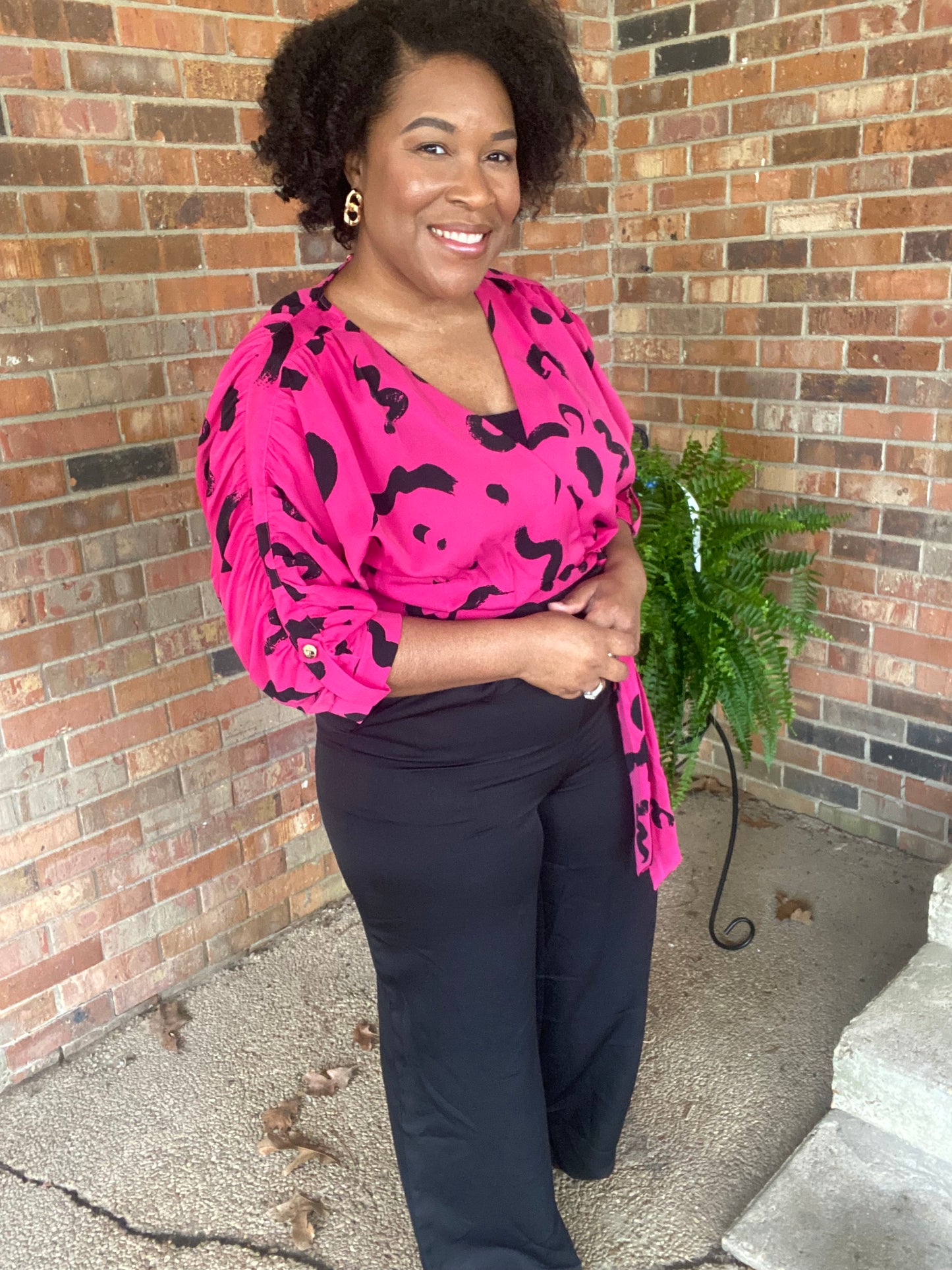 Puff Sleeve Jump Suit