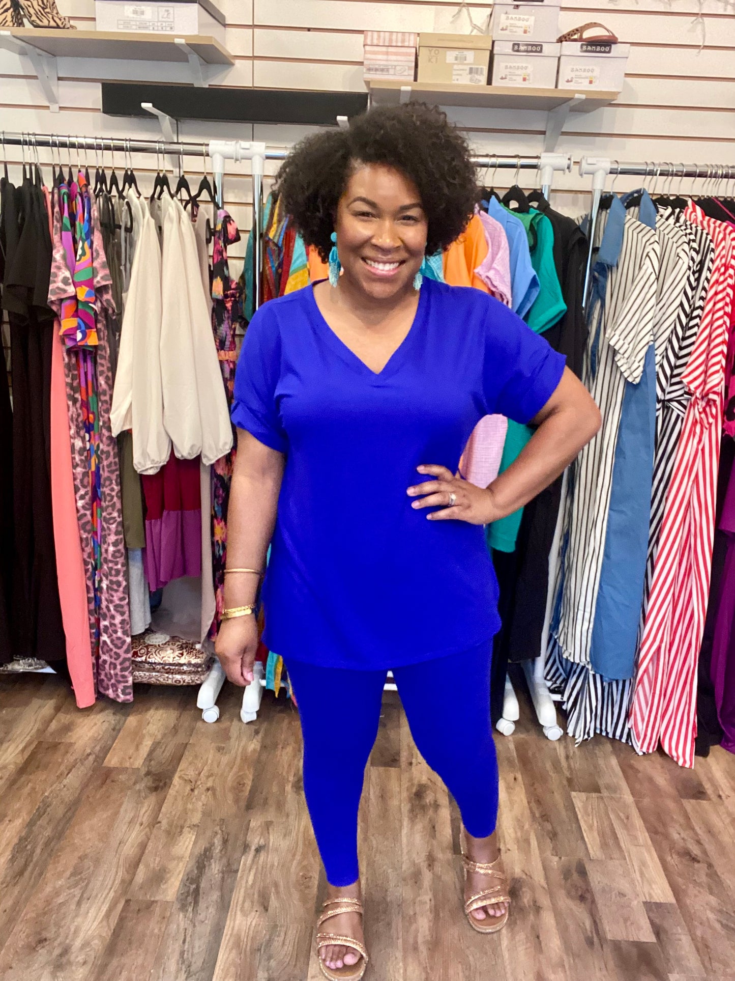 Bright Blue Lounge Set