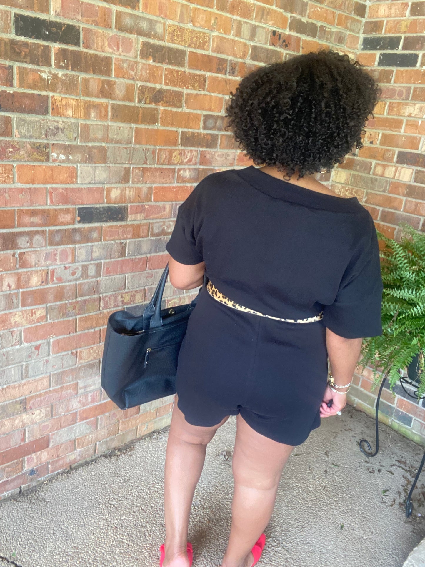 Drop Shoulder Romper