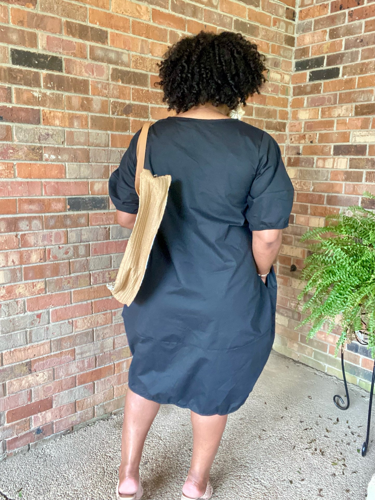 Black Bubble Dress