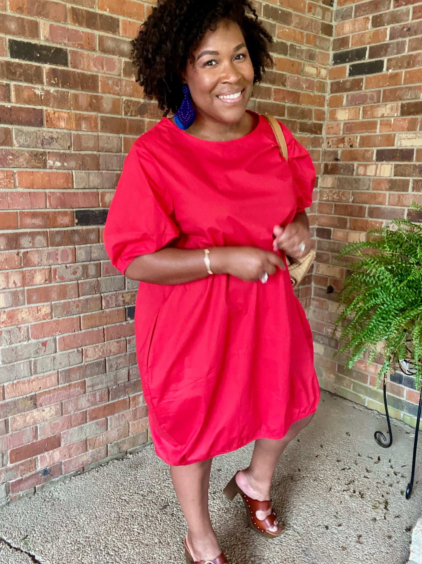 Red Bubble Dress