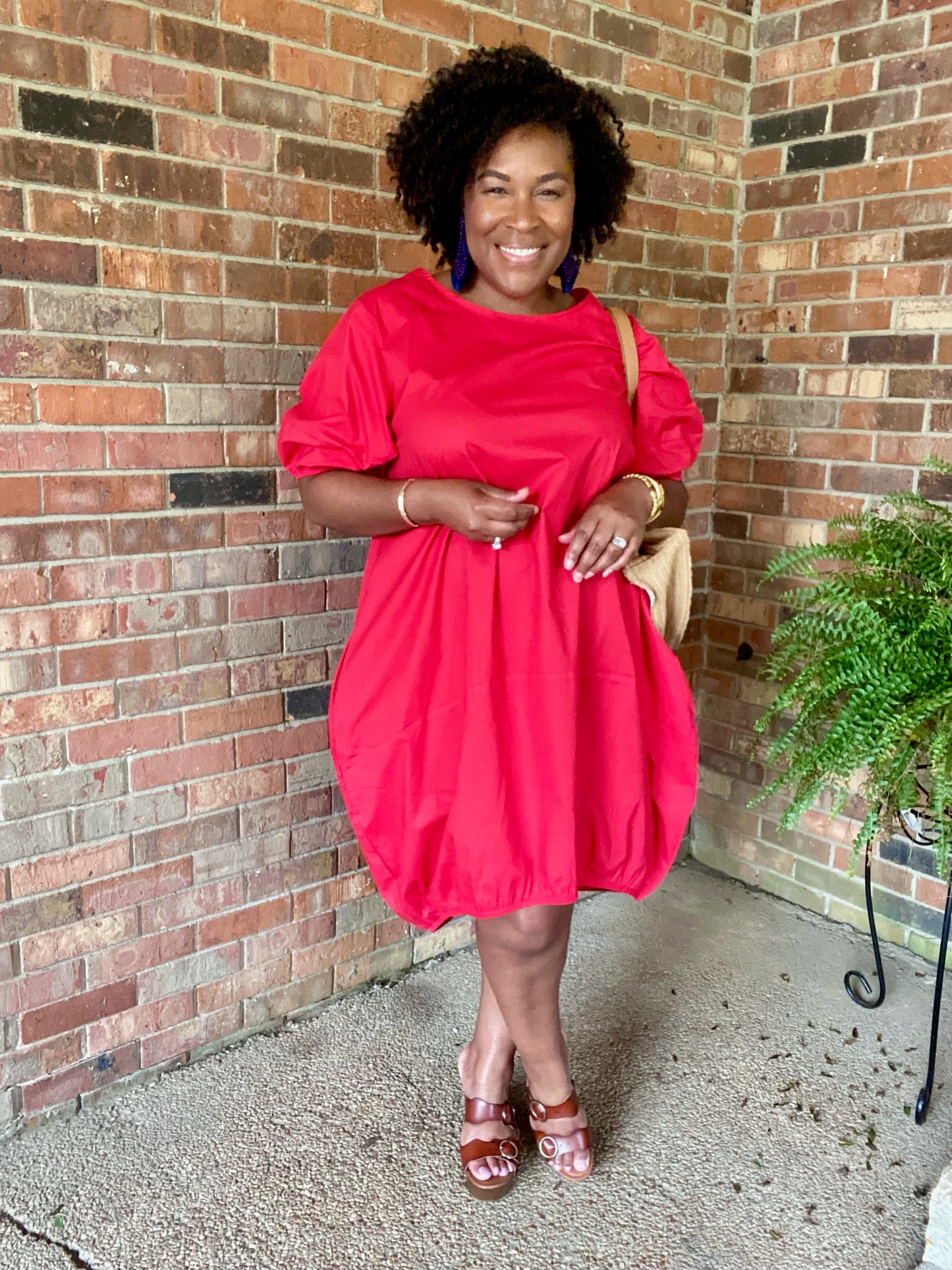 Red Bubble Dress