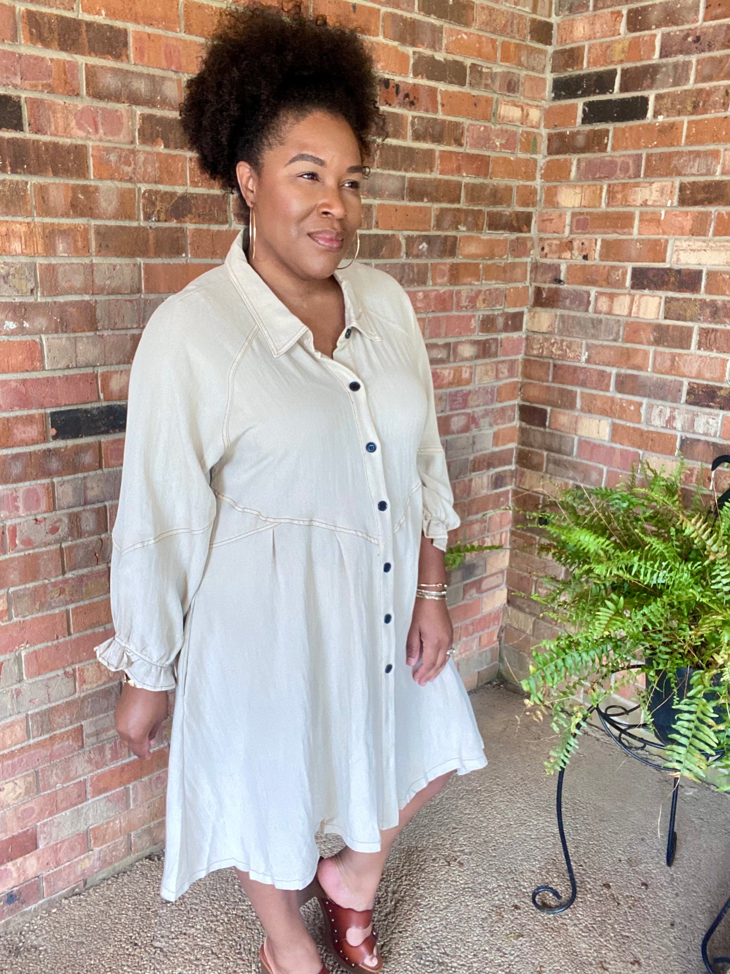 Dreamer Taupe Dress