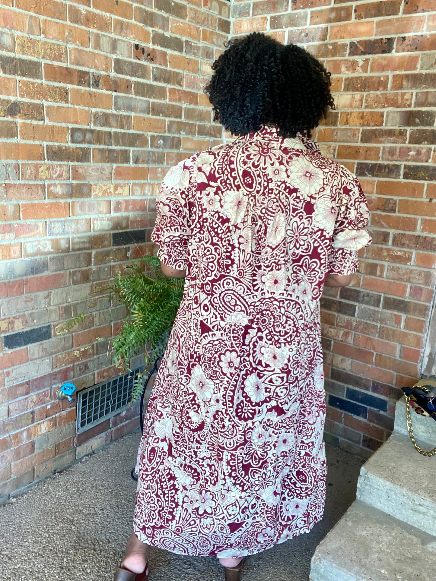 Burgundy & Cream Mix