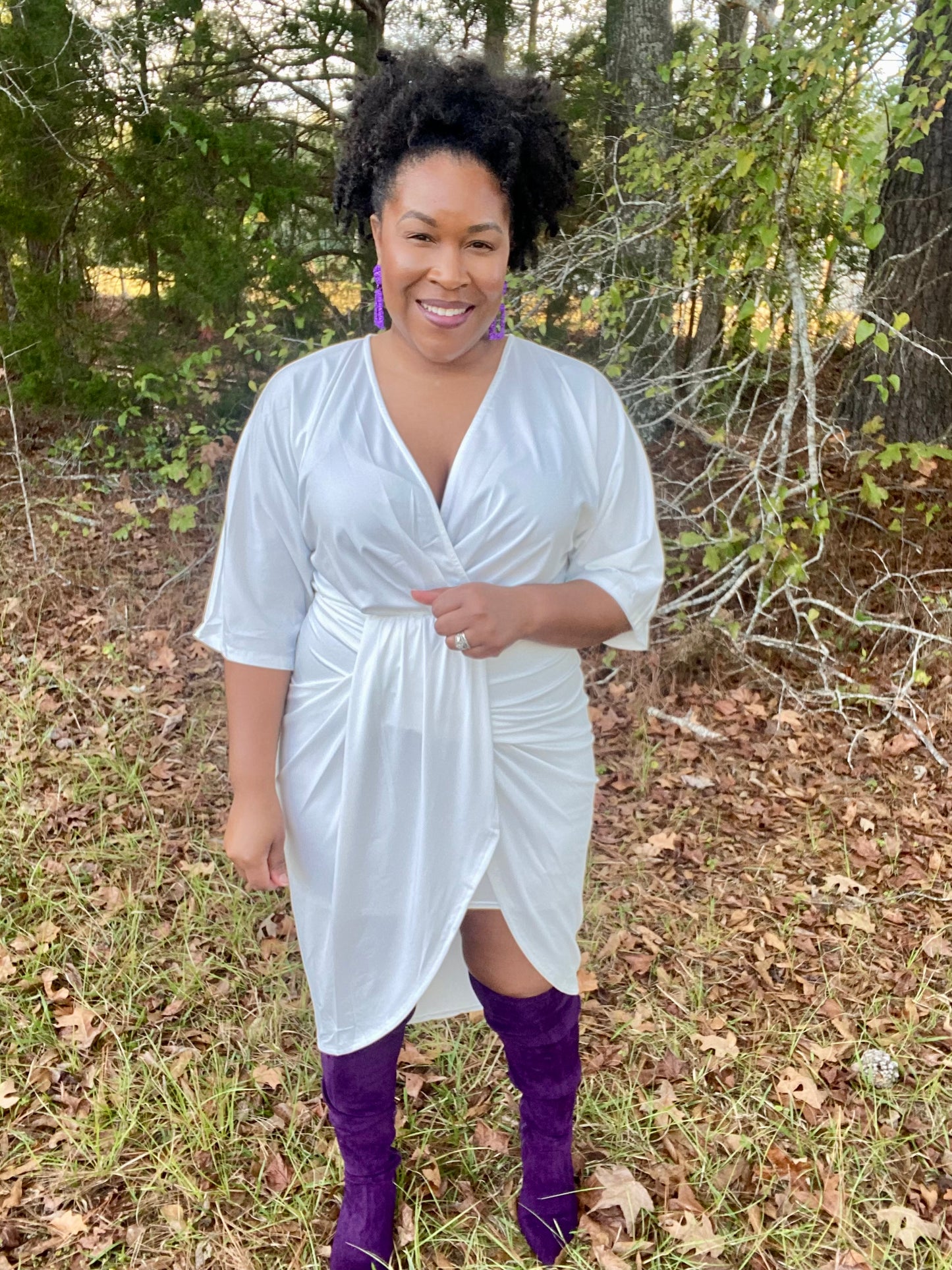 Ruched Bodycon Dress