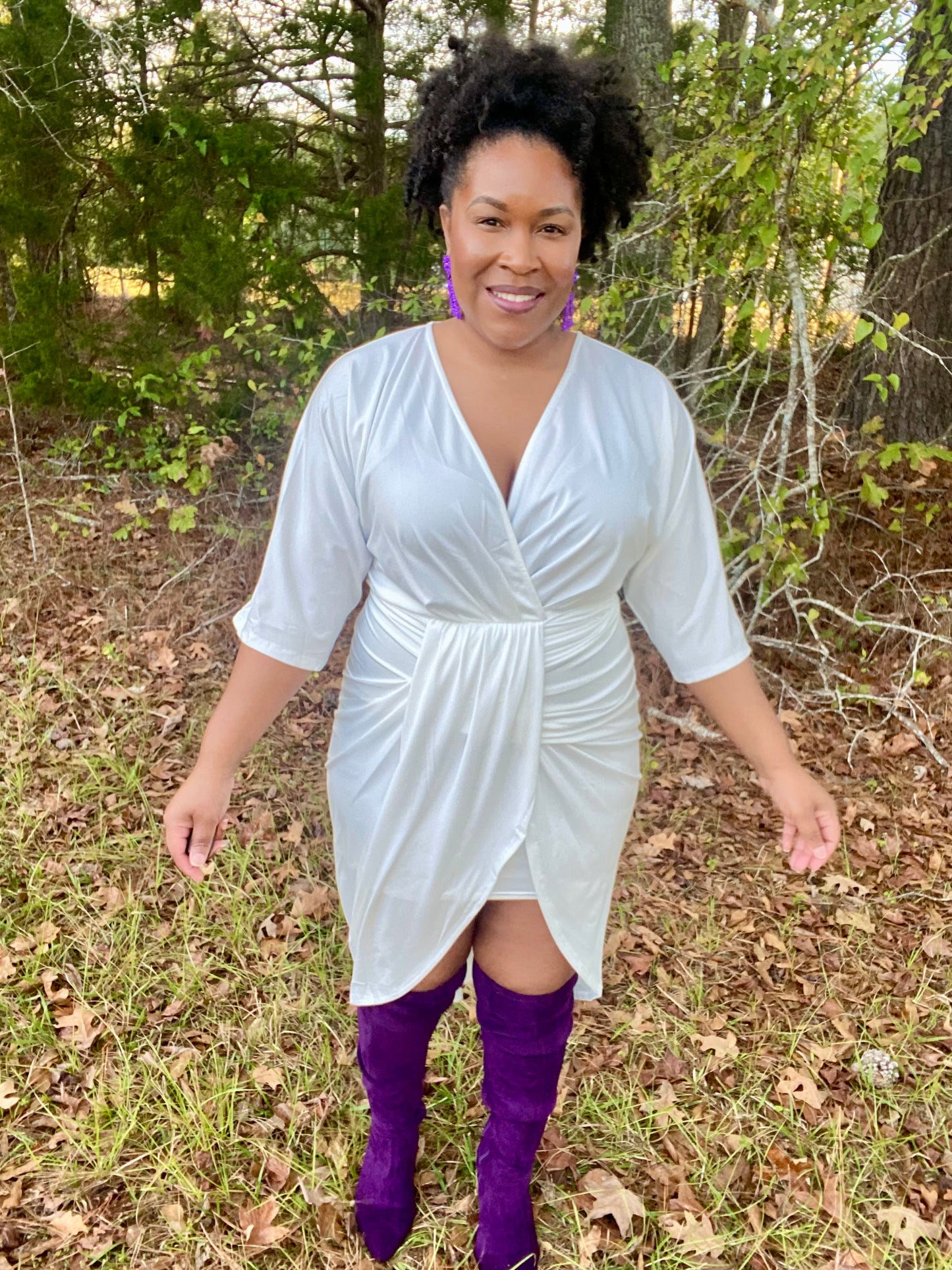 Ruched Bodycon Dress