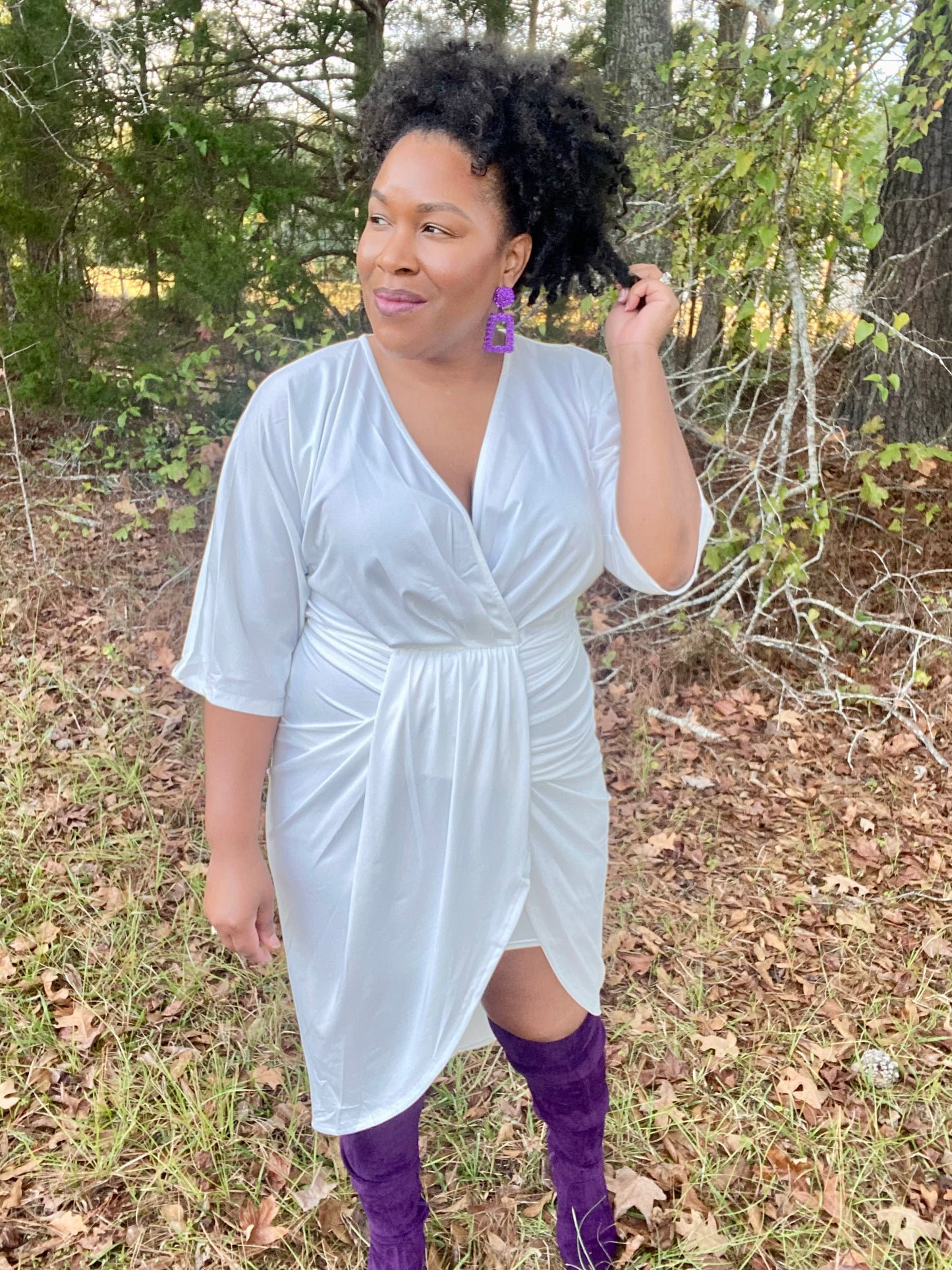 Ruched Bodycon Dress
