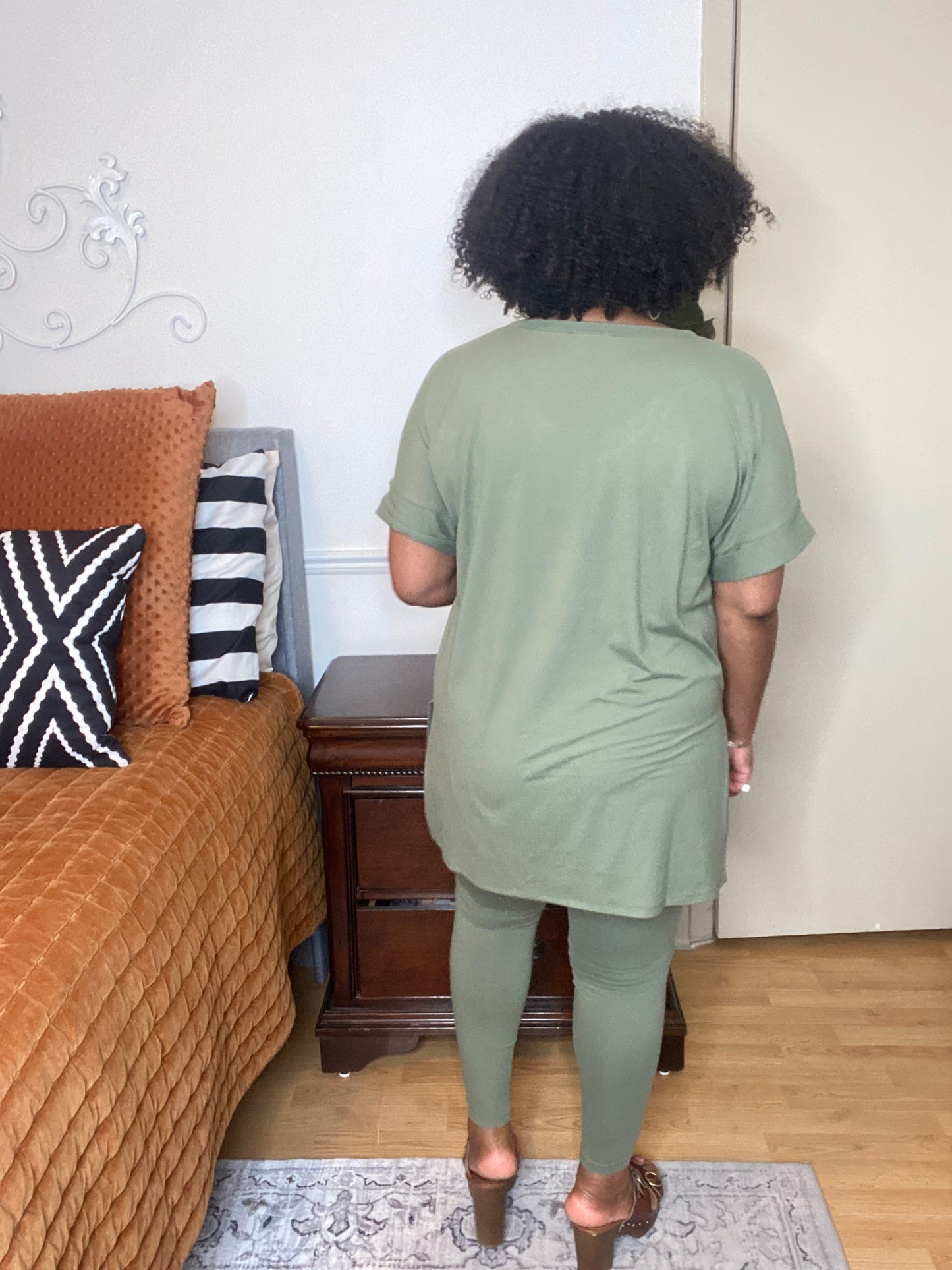 Light Olive Lounge Set(S-XL)
