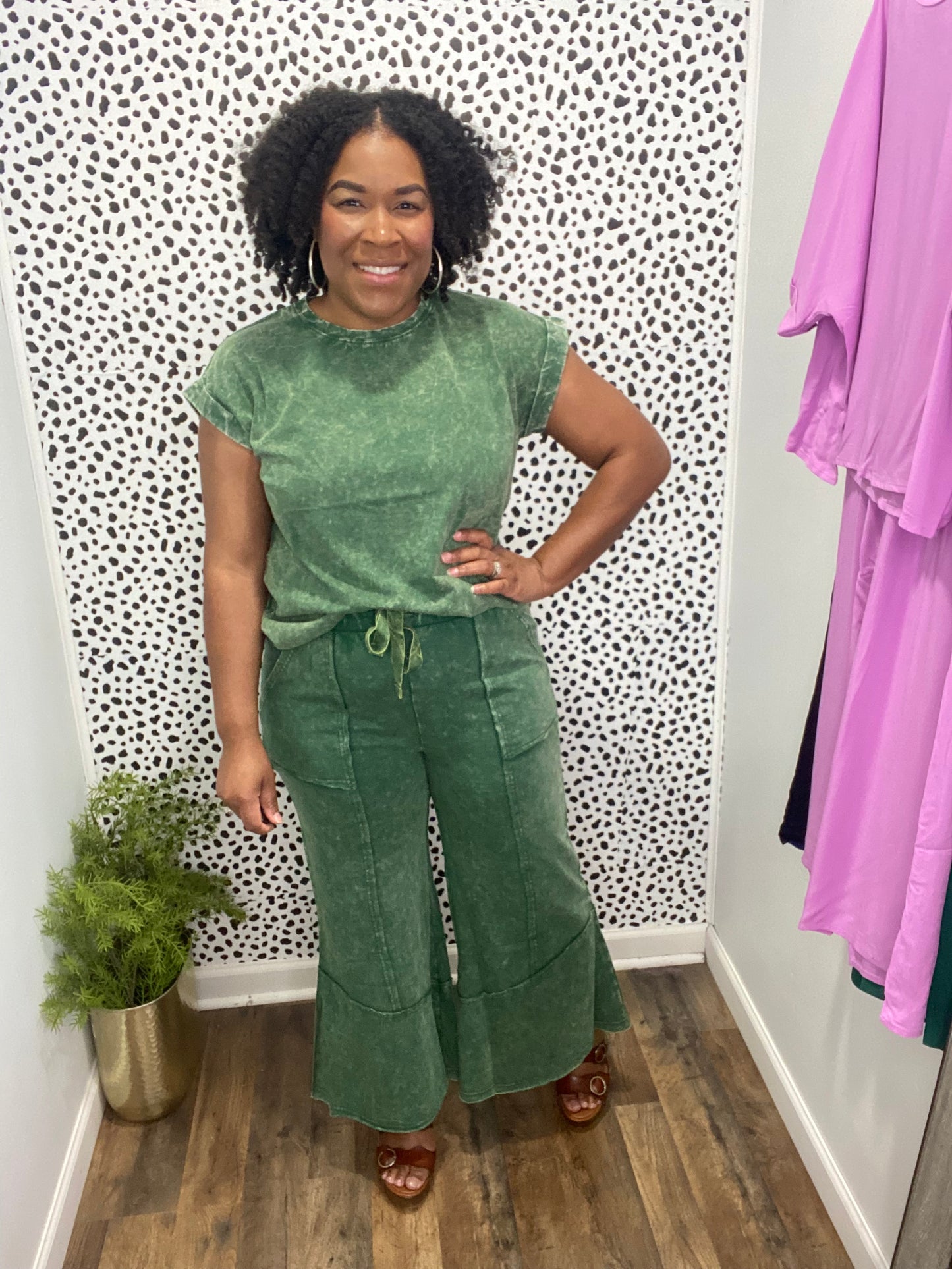 Green Acid Wash Set
