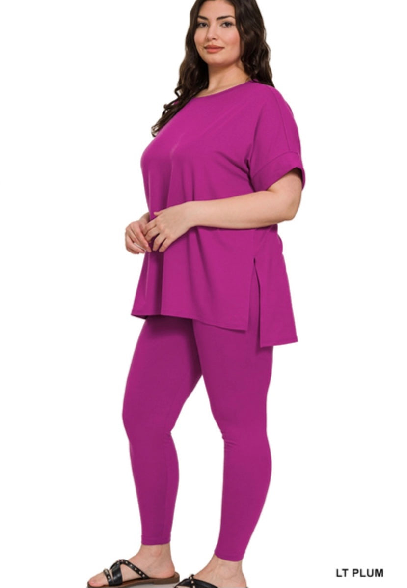 Light Plum Lounge Set (Plus)