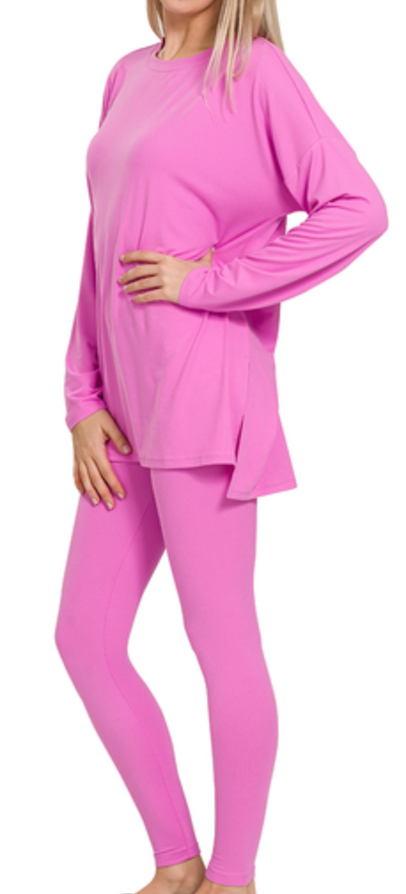 Mauve Long Sleeve Set