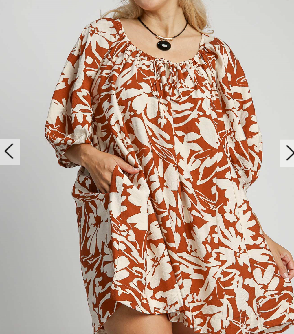 Rust Floral Mix
