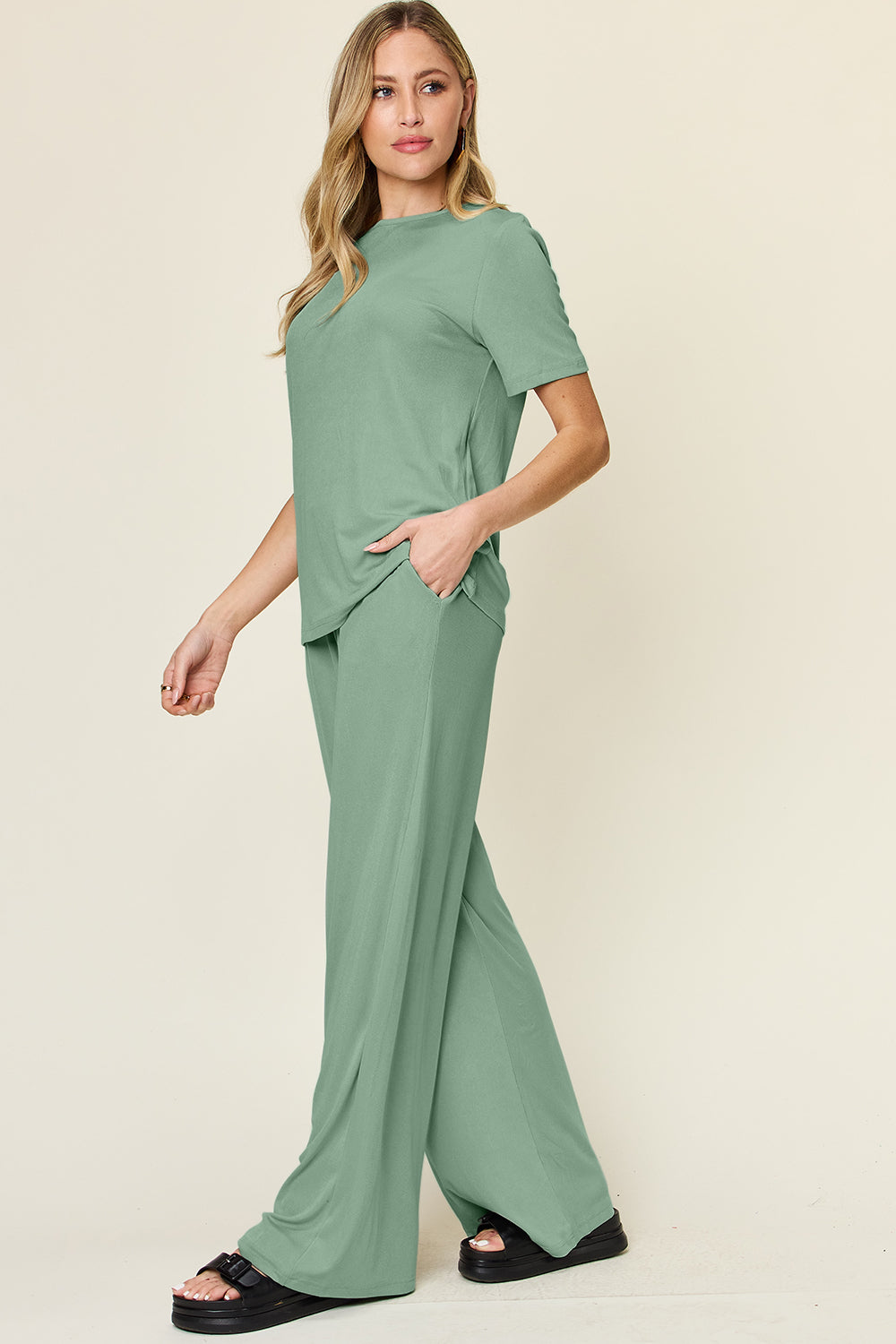 Pre-order: The Perfect Wide Leg Pants Set