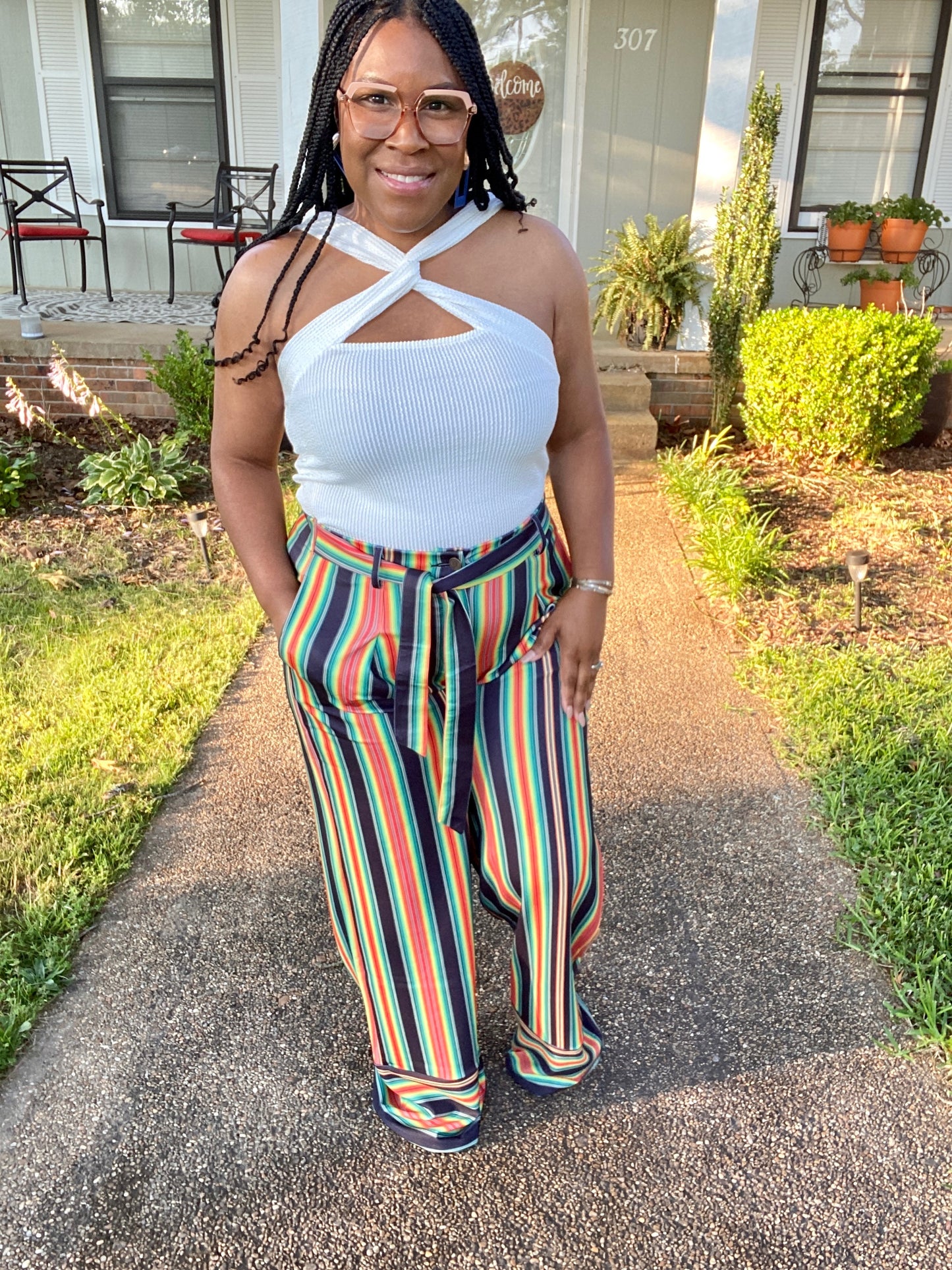 Multi Stripe Pants