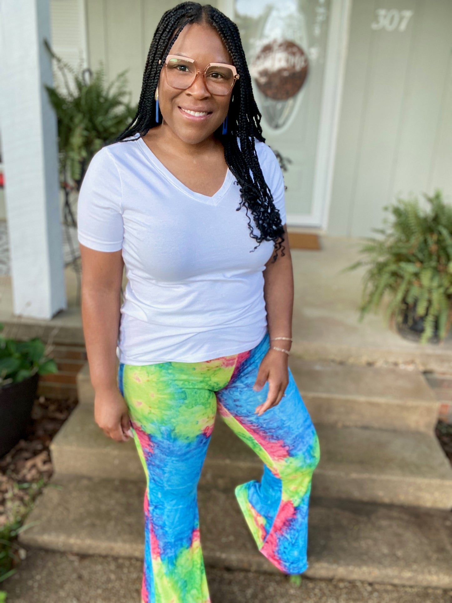 Neon Bell Bottoms