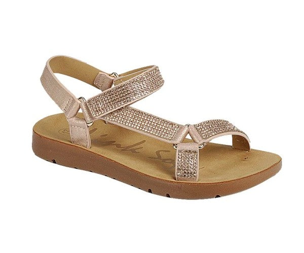 Comfort Sandal (Rose Gold)