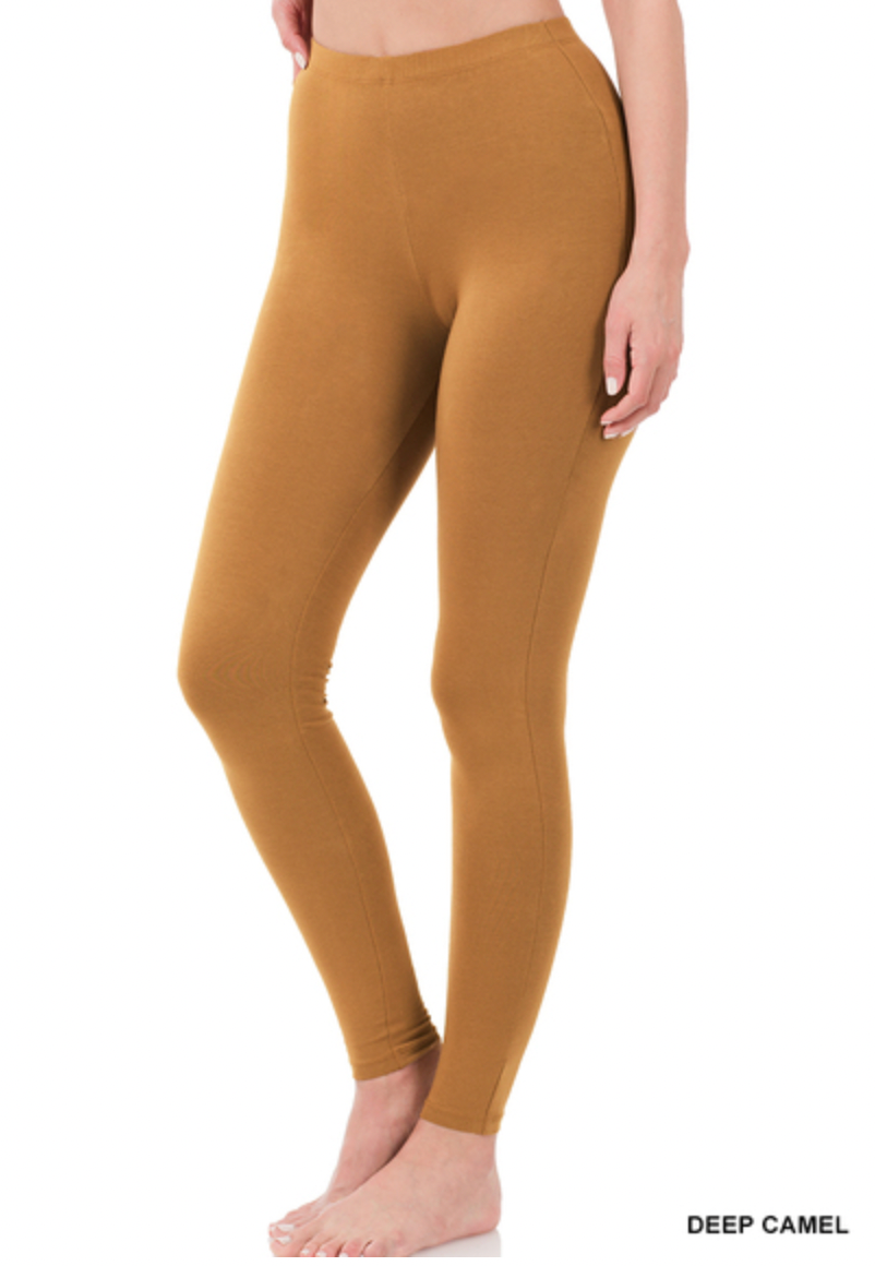 Deep Camel Leggings