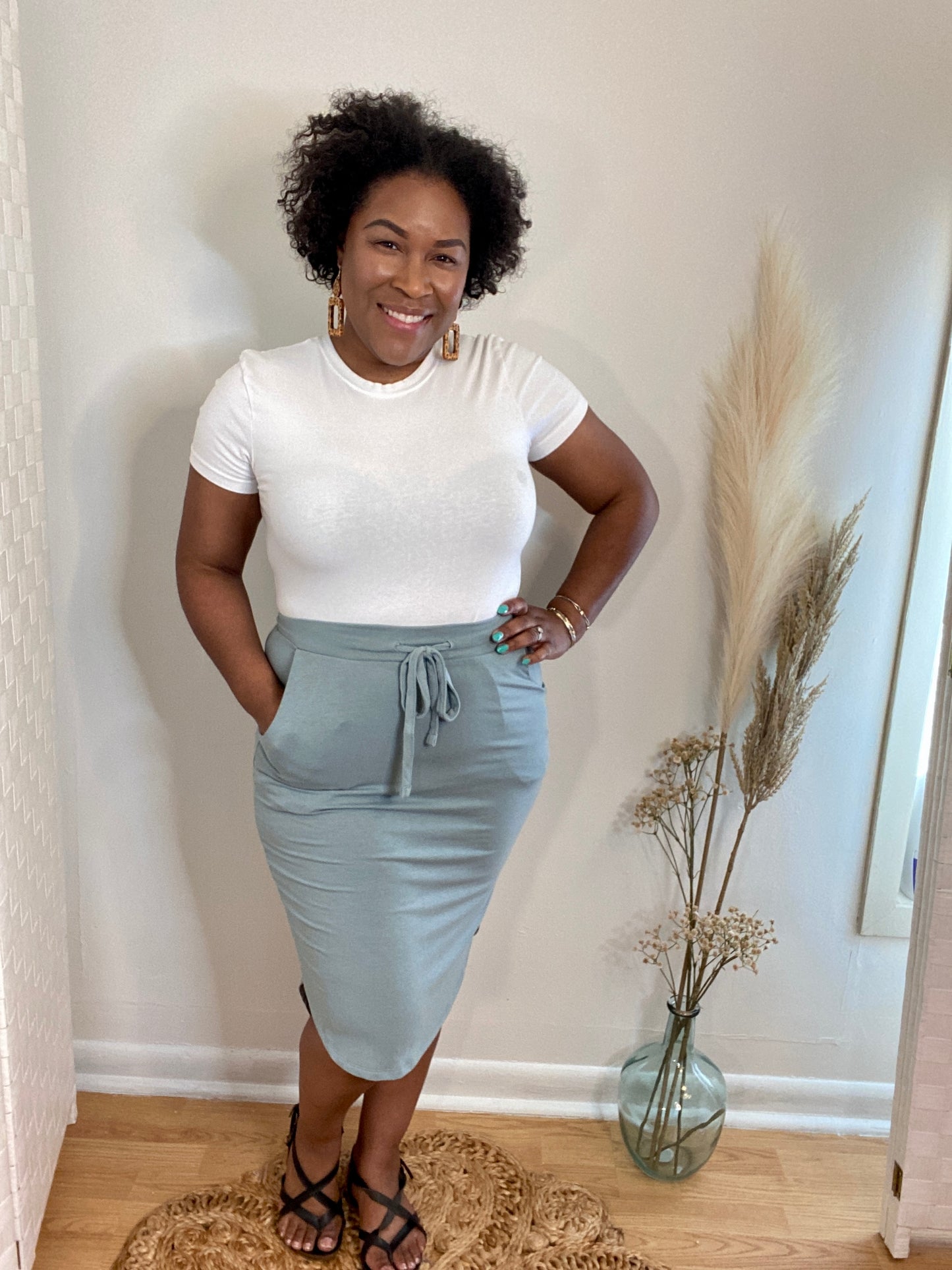 Light Green Skirt