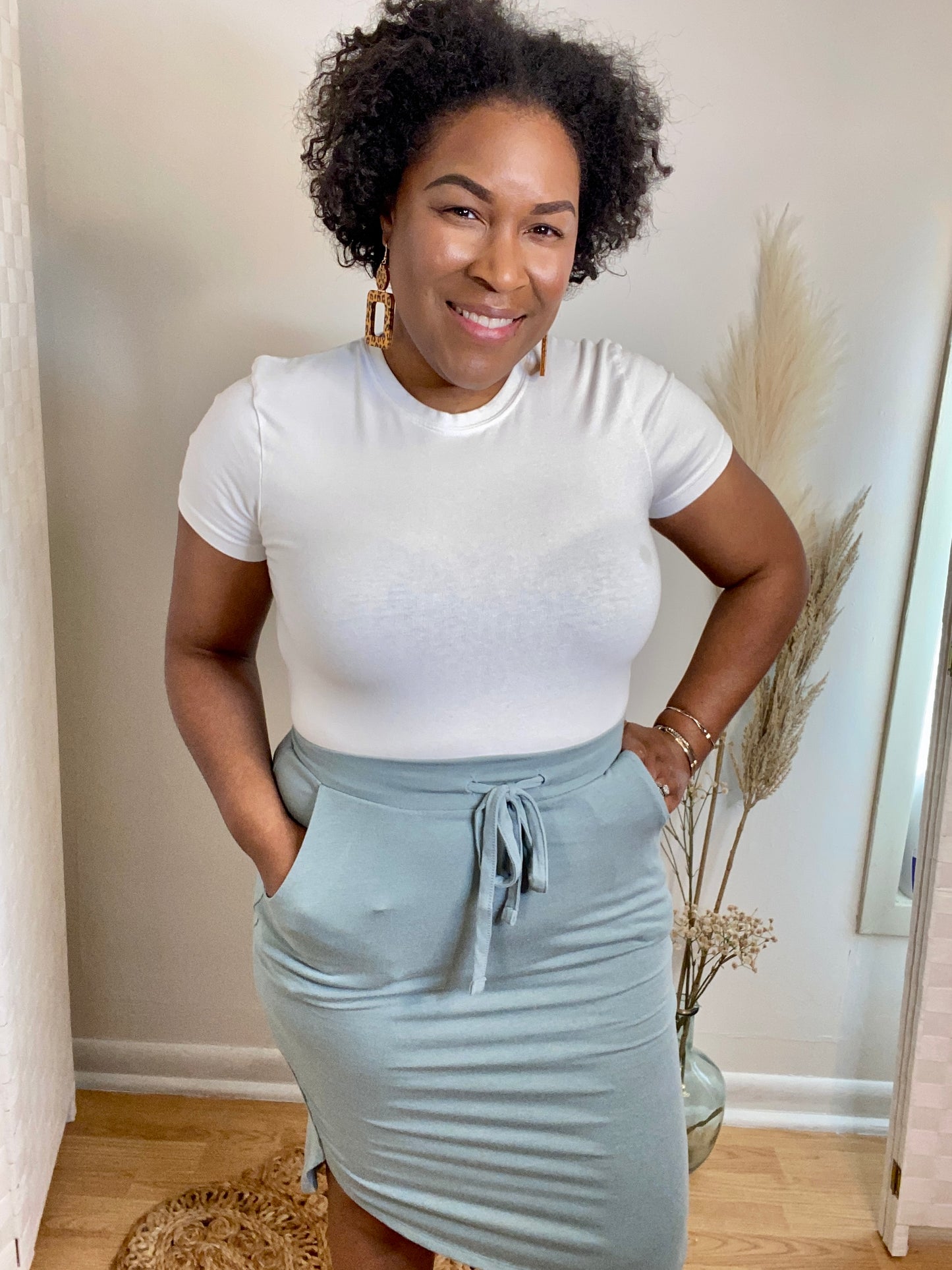 Light Green Skirt