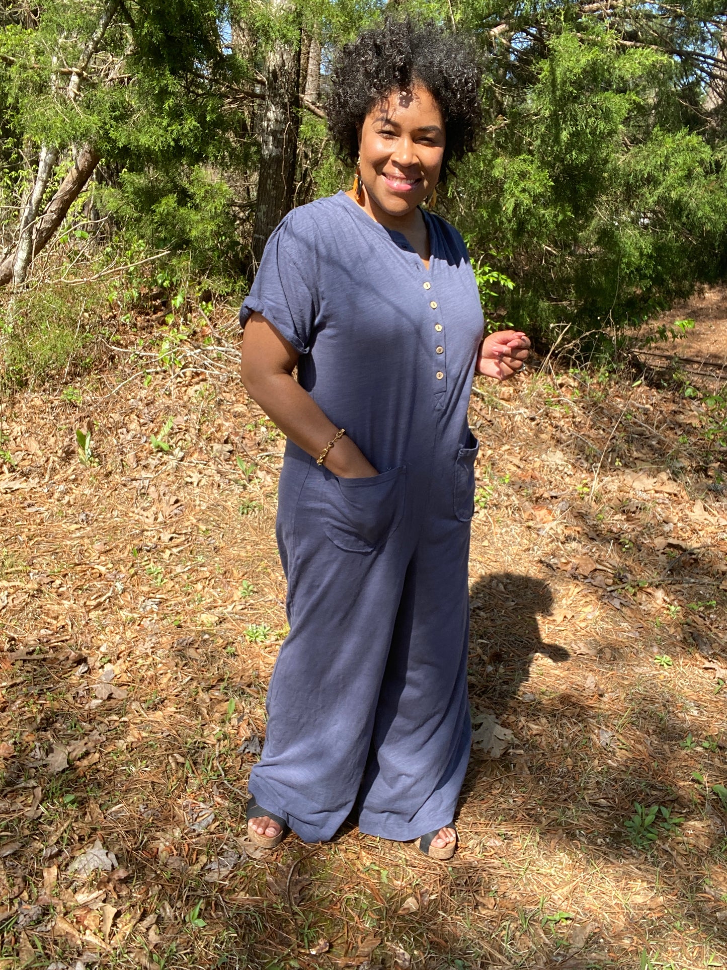 Midnight Knit Jumpsuit