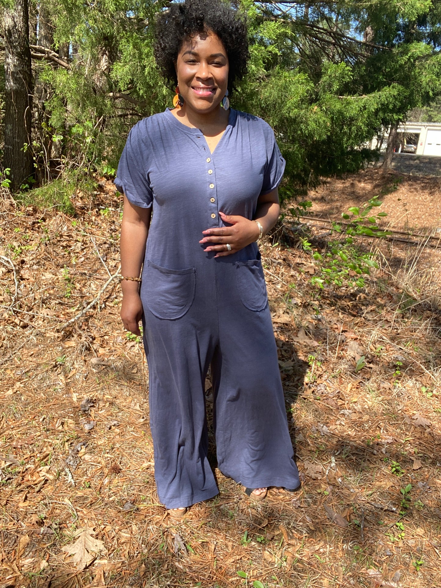 Midnight Knit Jumpsuit
