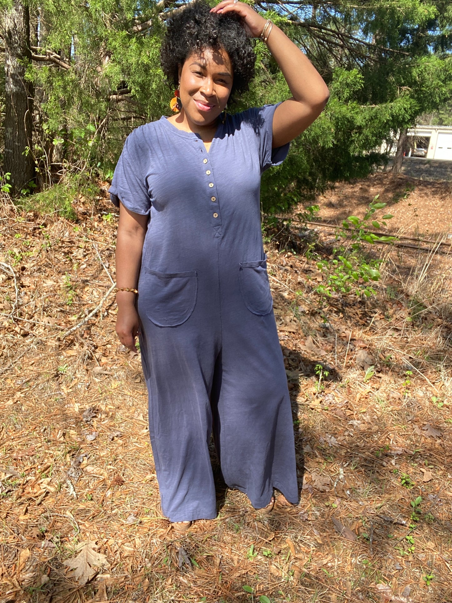 Midnight Knit Jumpsuit