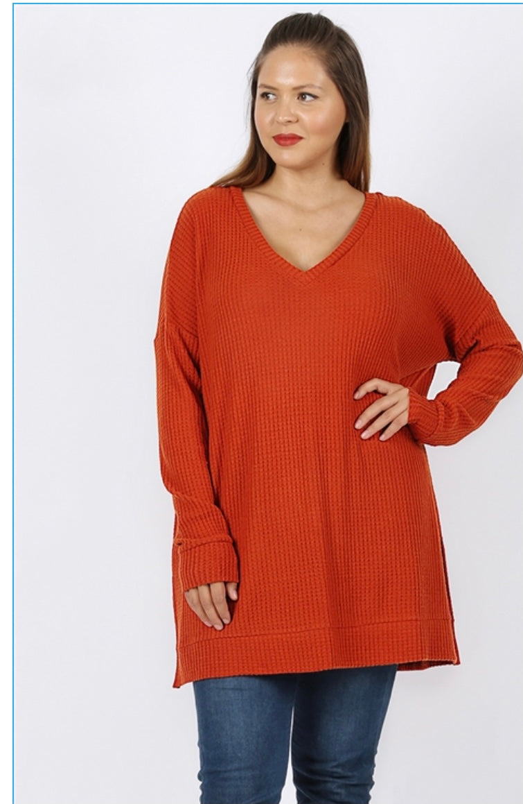 Thermal V-Neck