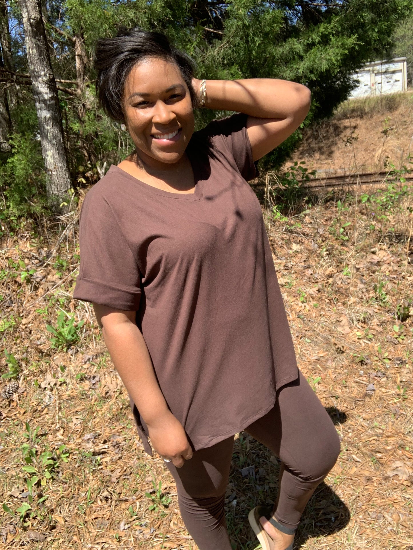 Brown Lounge Set