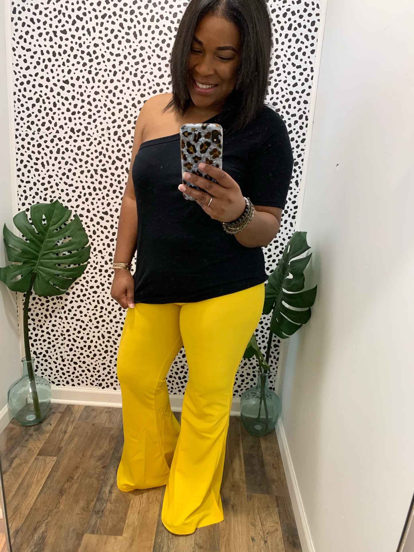 Mustard Bell Bottoms