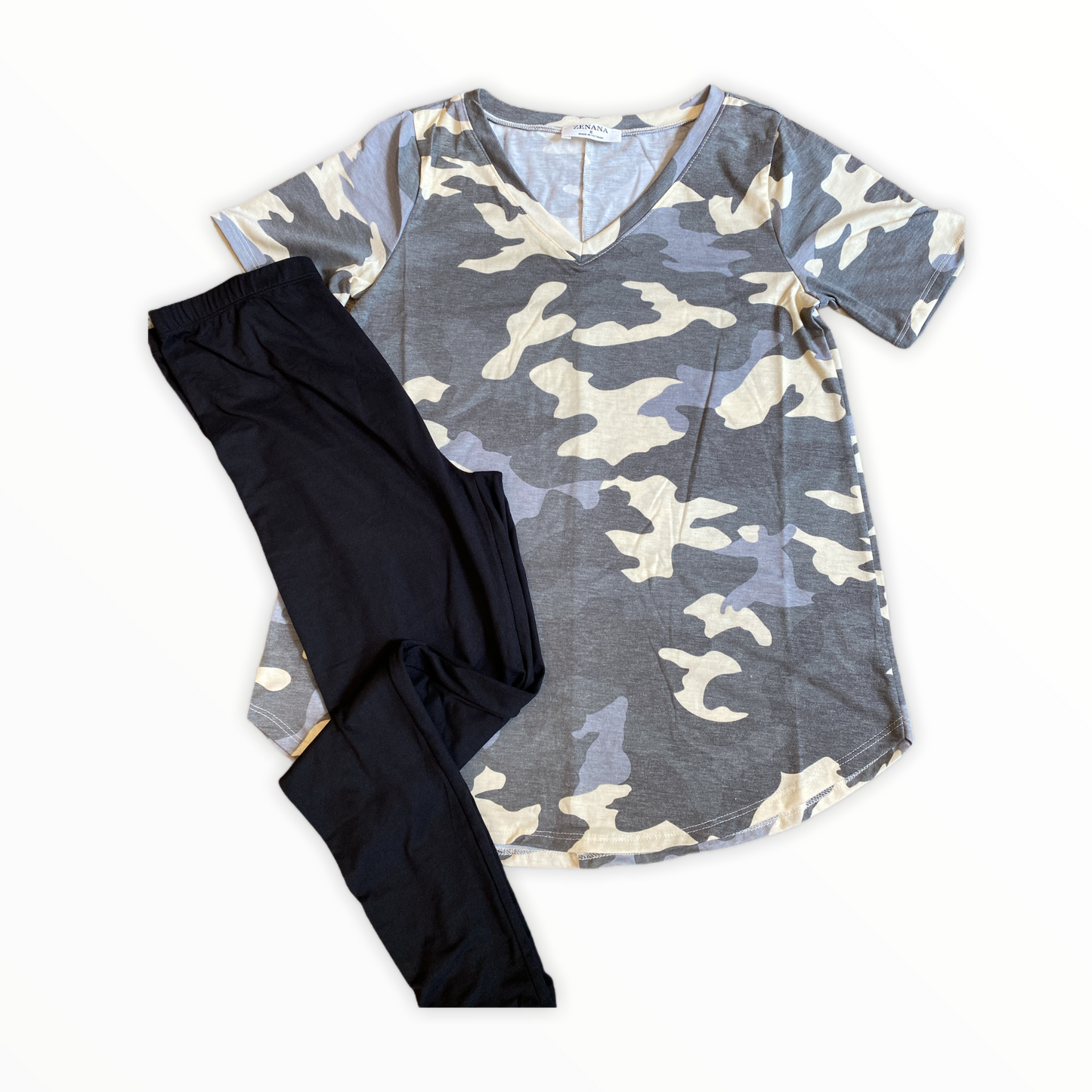 Light Camo Top