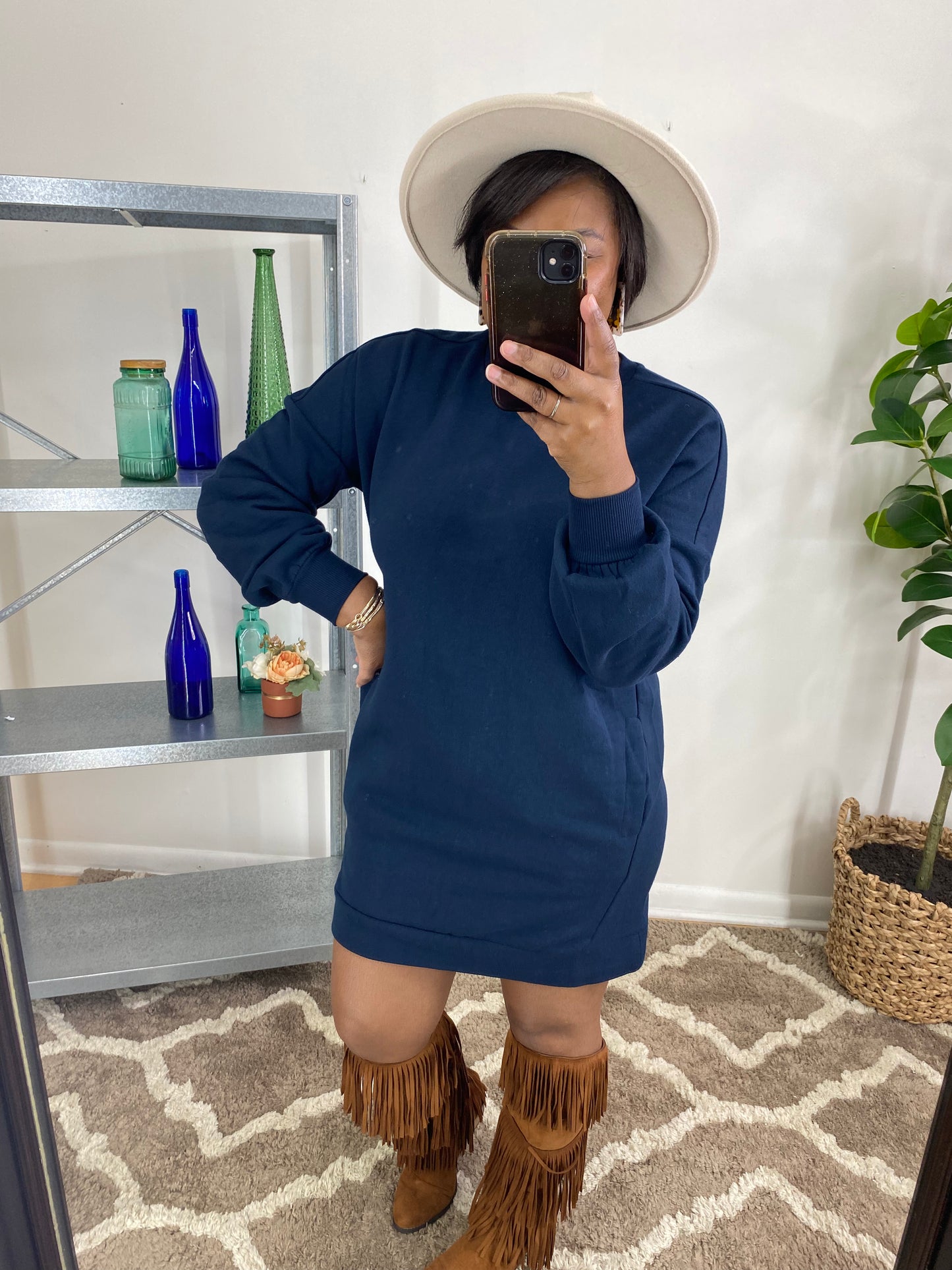 Oversized Sweatshirt (Blue)
