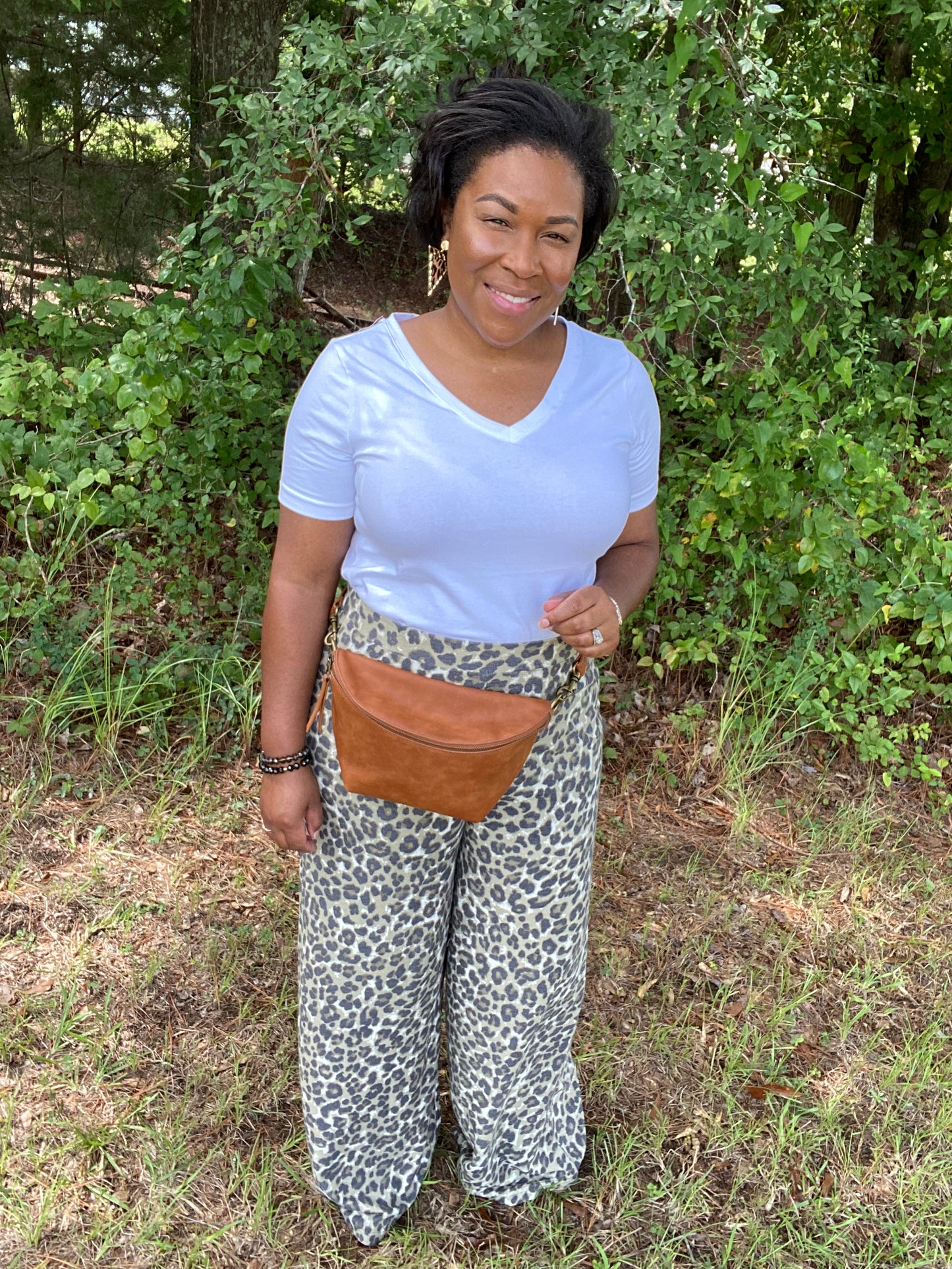 Reverse Wide Leg Pants (Misses)