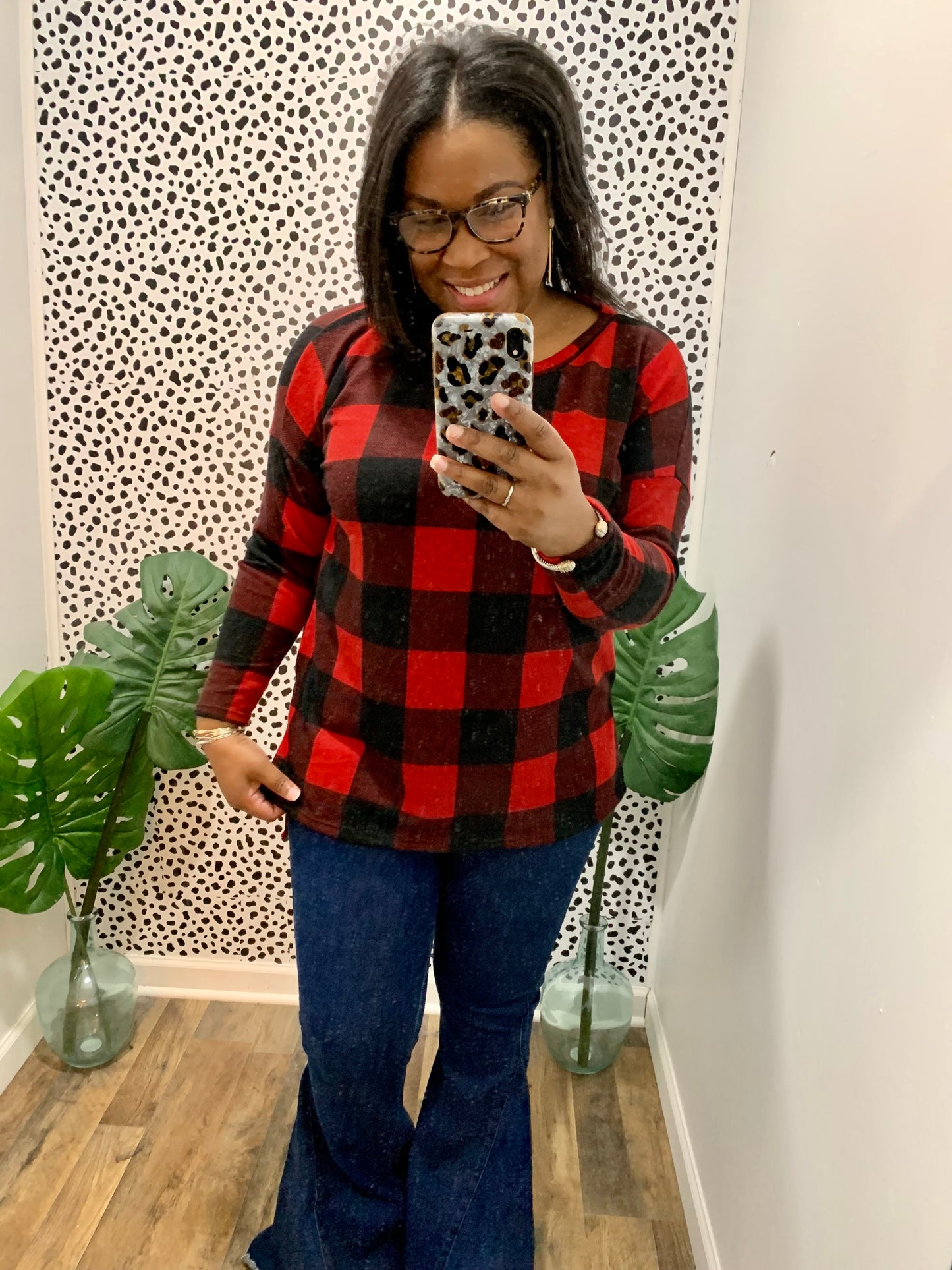 Buffalo Plaid Tunic