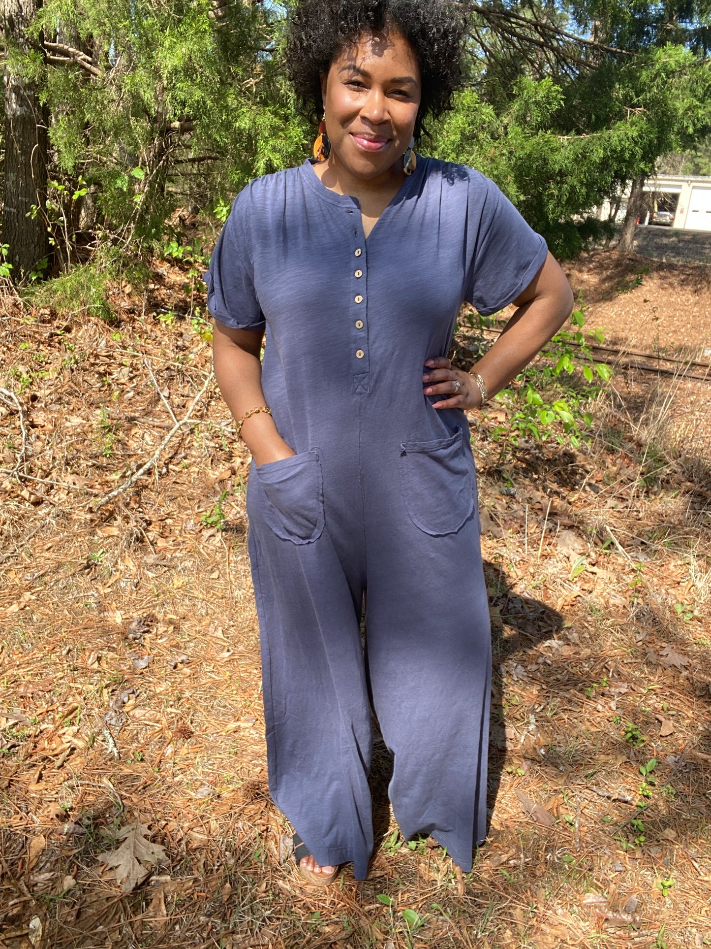 Midnight Knit Jumpsuit