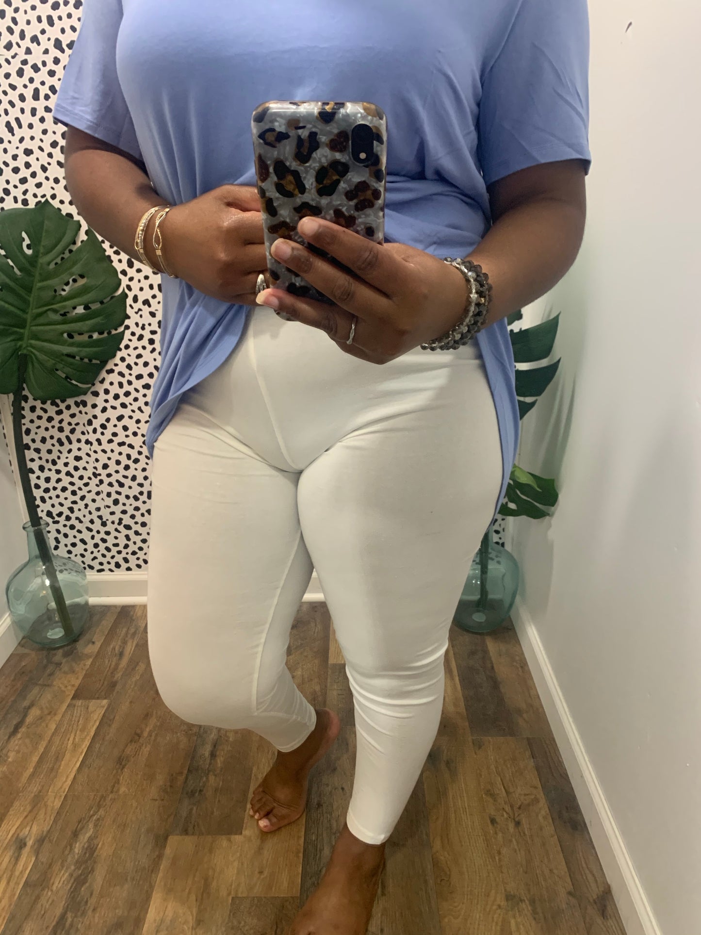 Capri Leggings (Ivory)