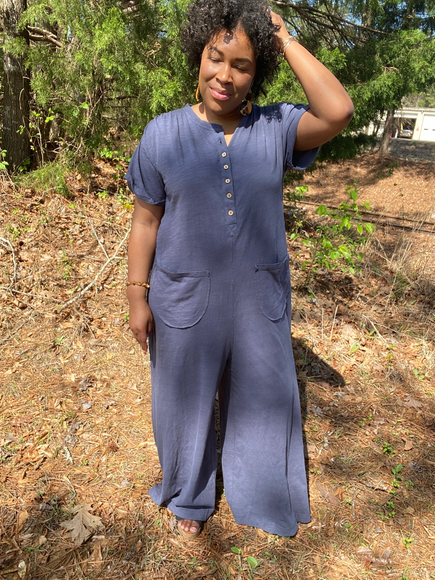 Midnight Knit Jumpsuit