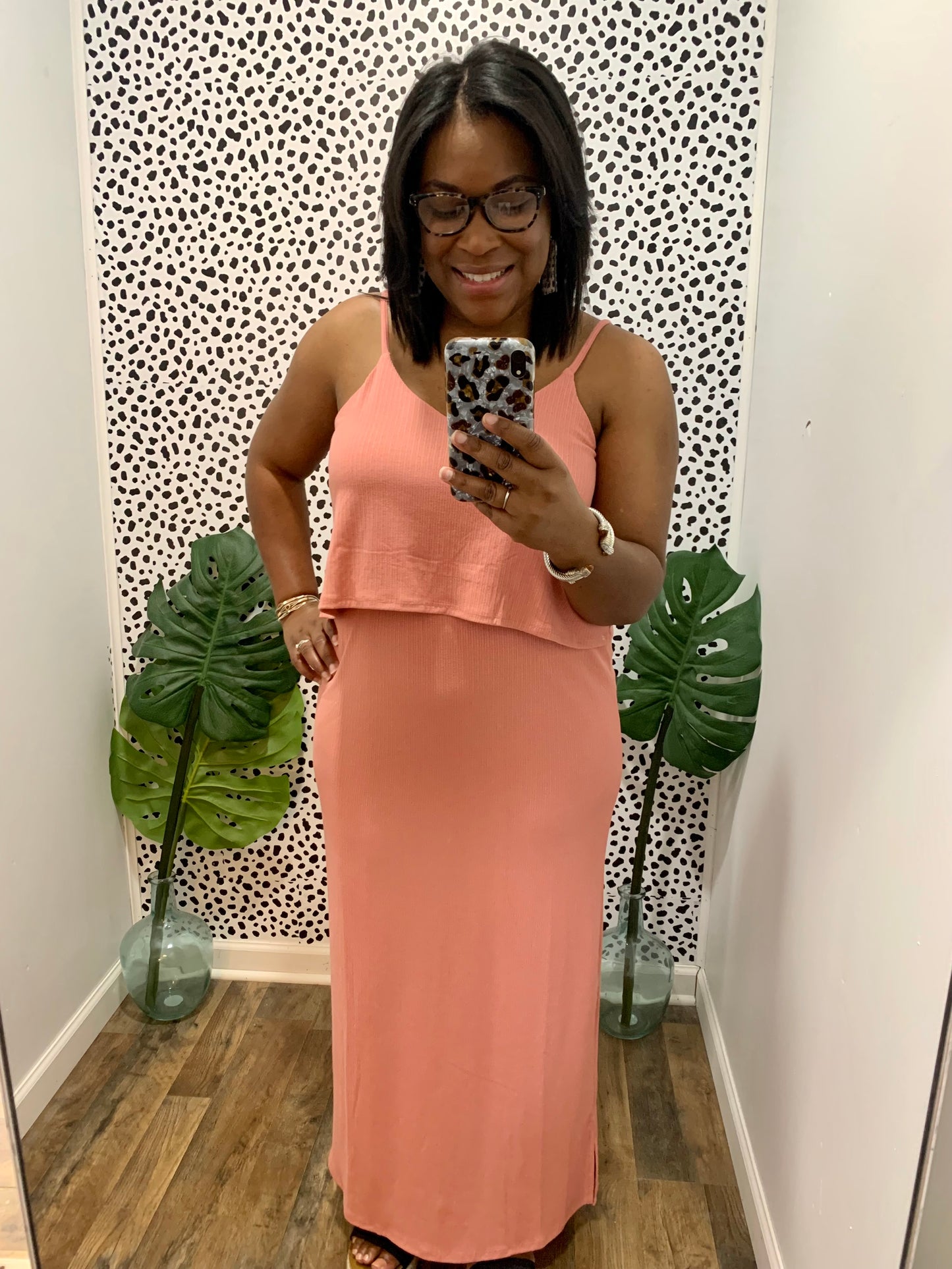 Layered Tank Dress