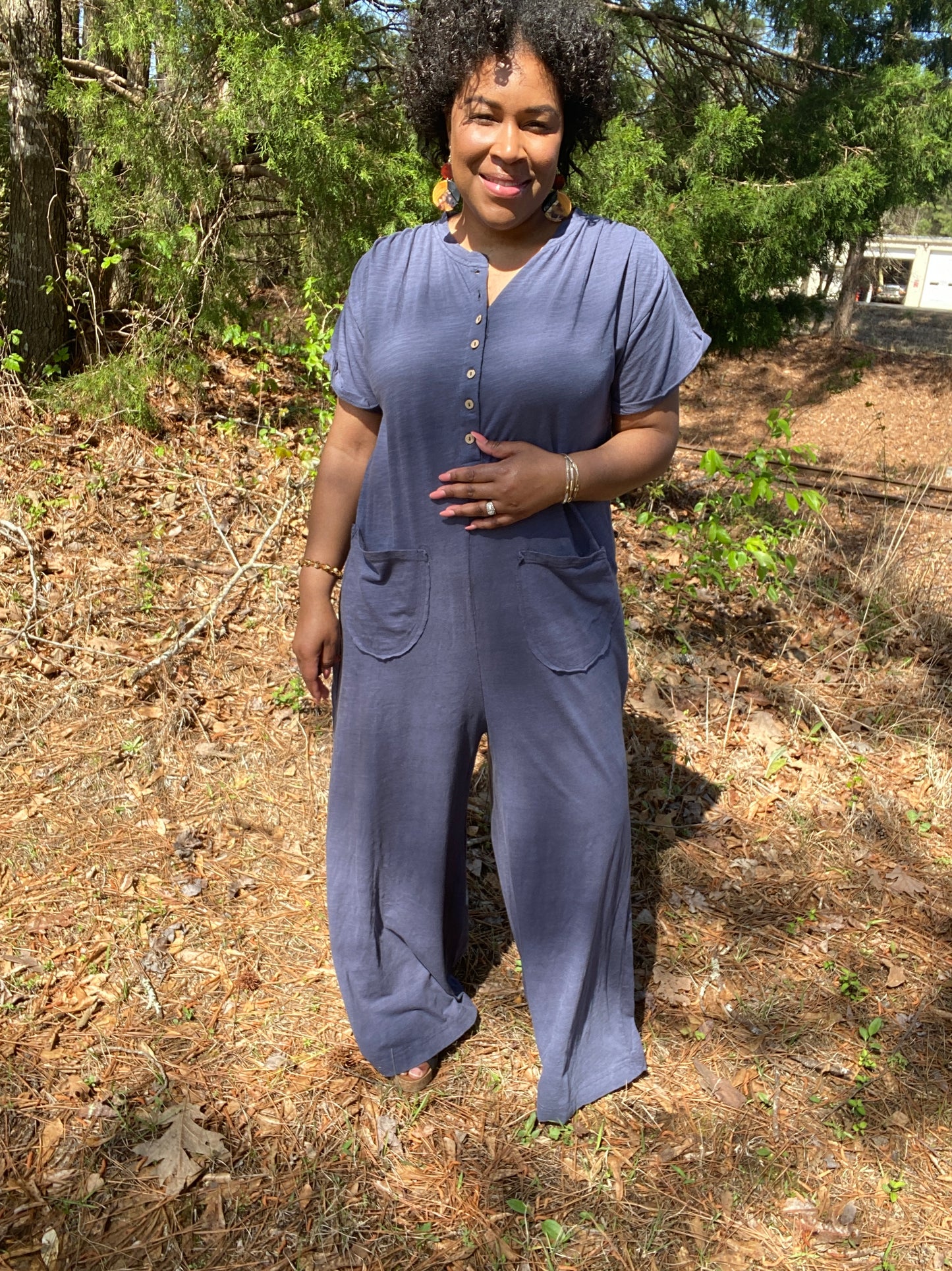 Midnight Knit Jumpsuit