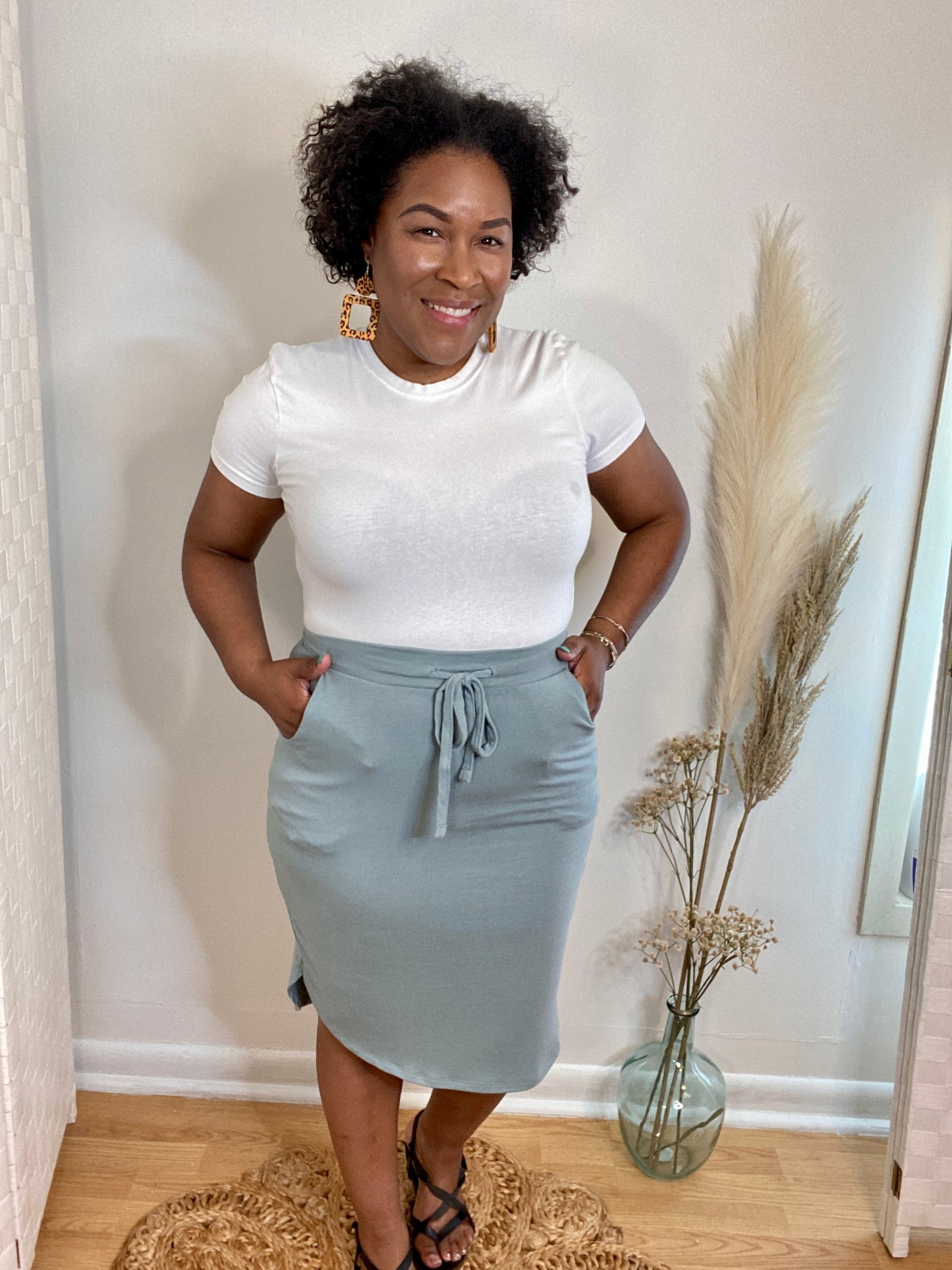 Light Green Skirt