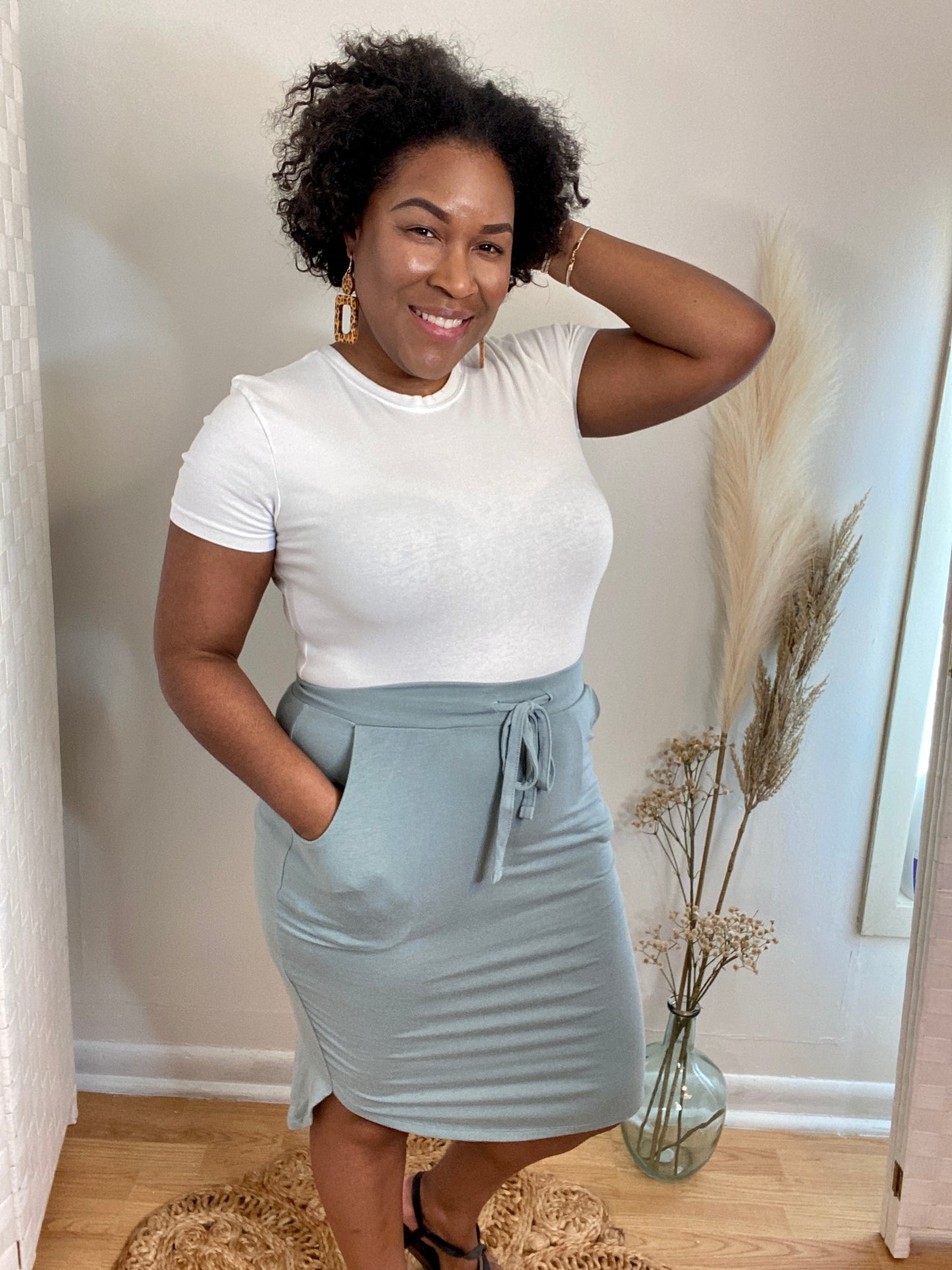 Light Green Skirt