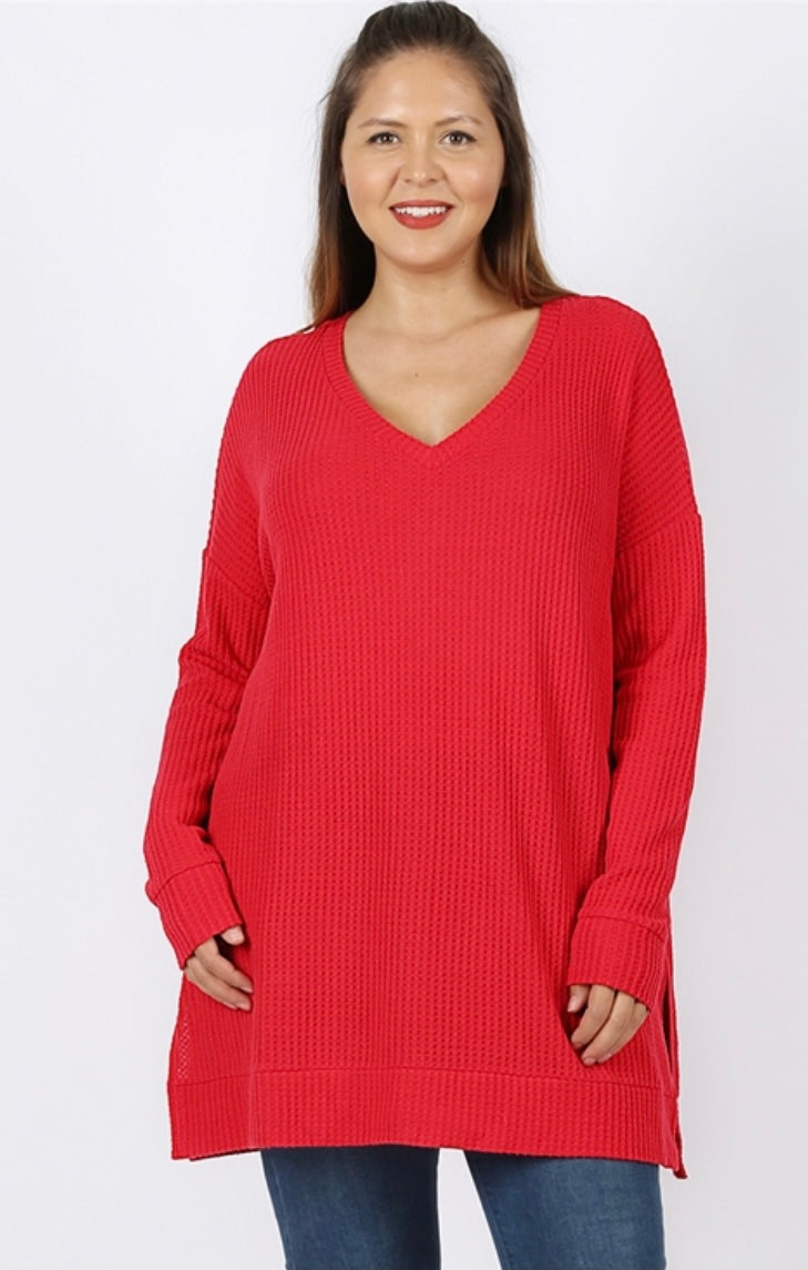 Thermal V-Neck