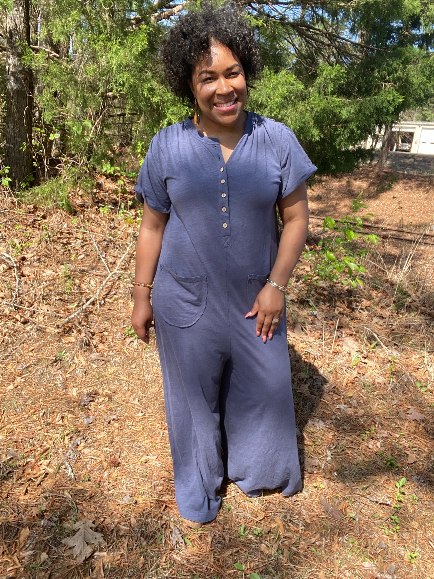 Midnight Knit Jumpsuit