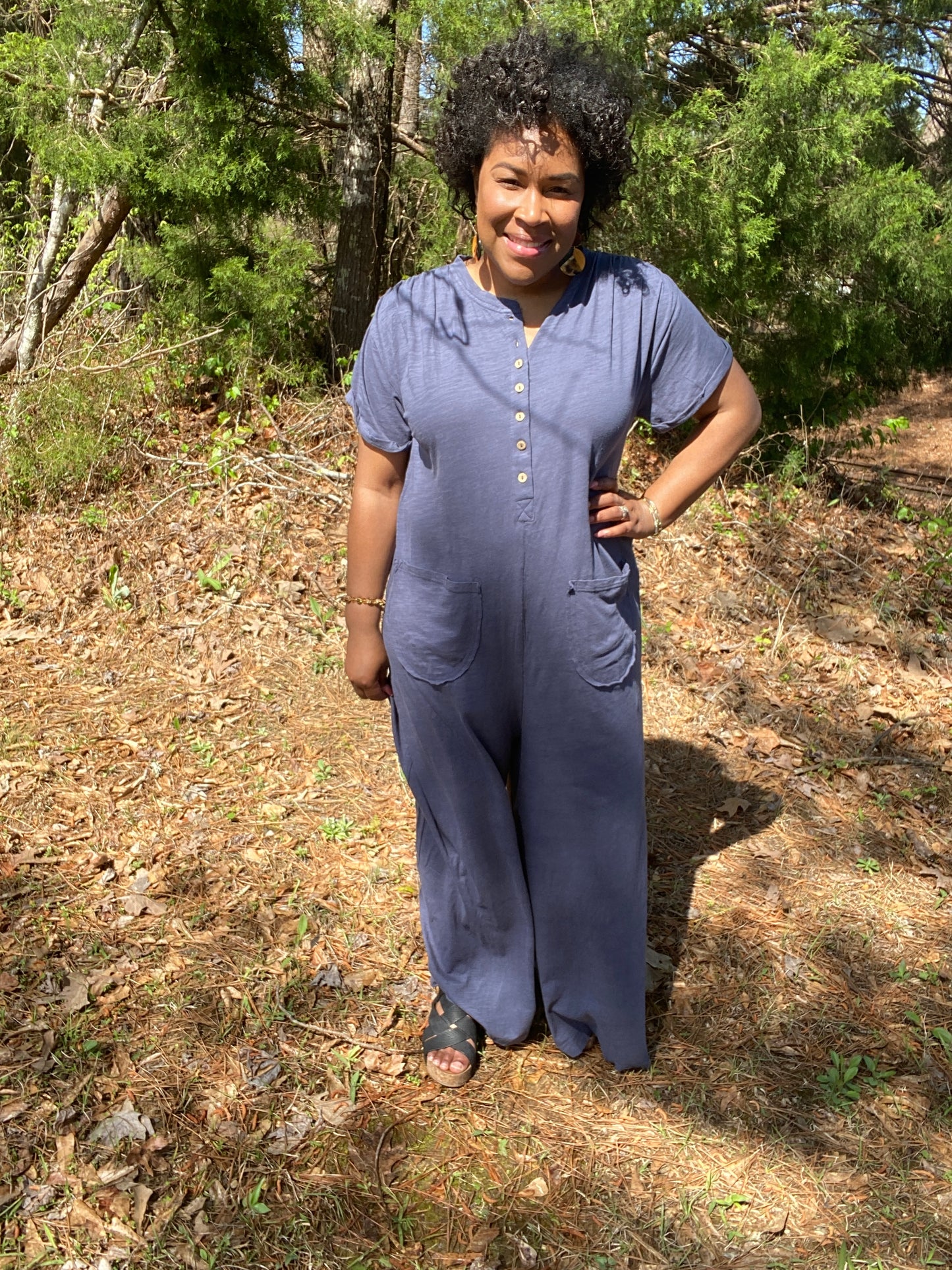 Midnight Knit Jumpsuit