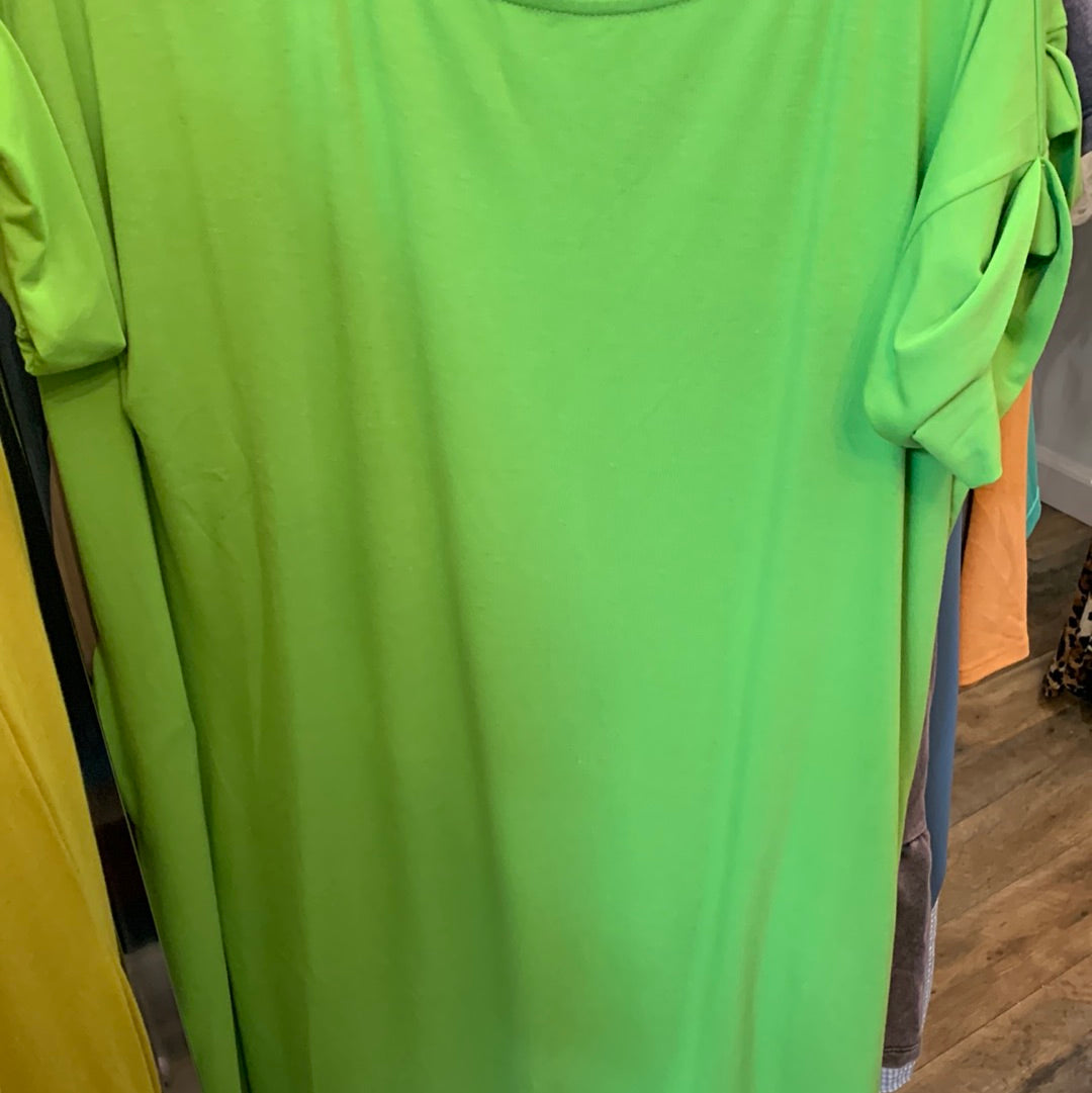 Lime Green Midi
