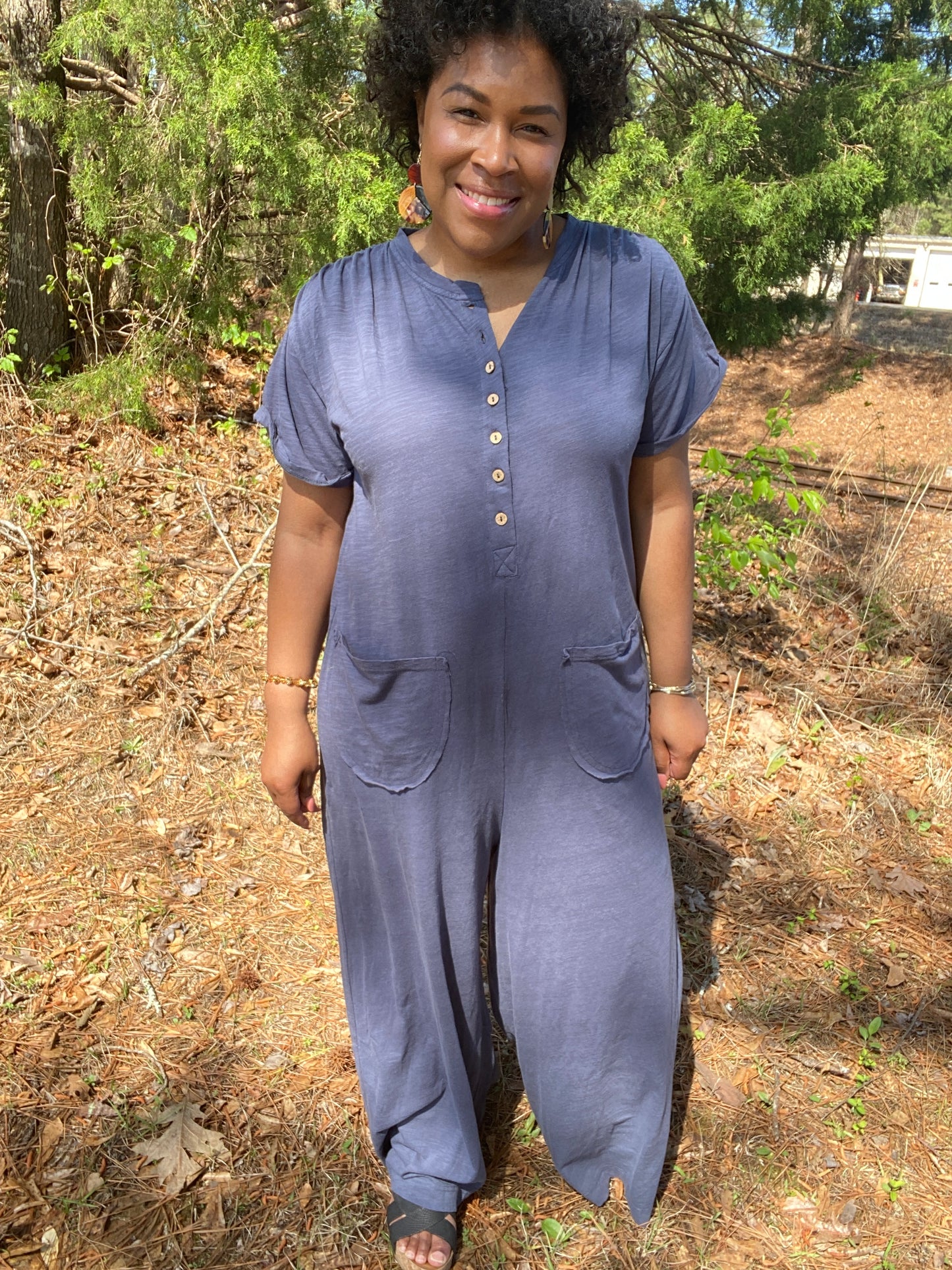 Midnight Knit Jumpsuit